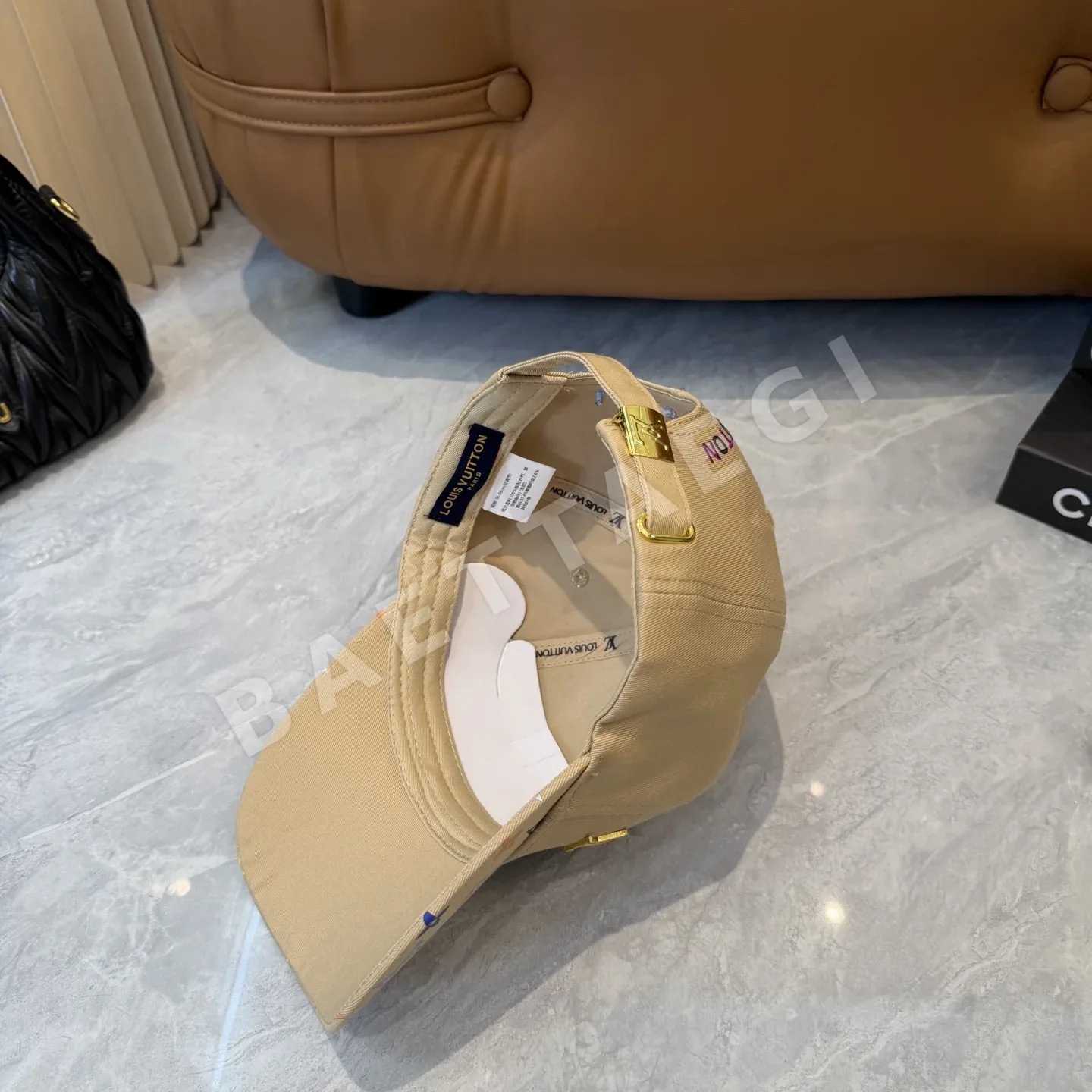 루이비통 자수 베이스볼 모자 상세 이미지 4