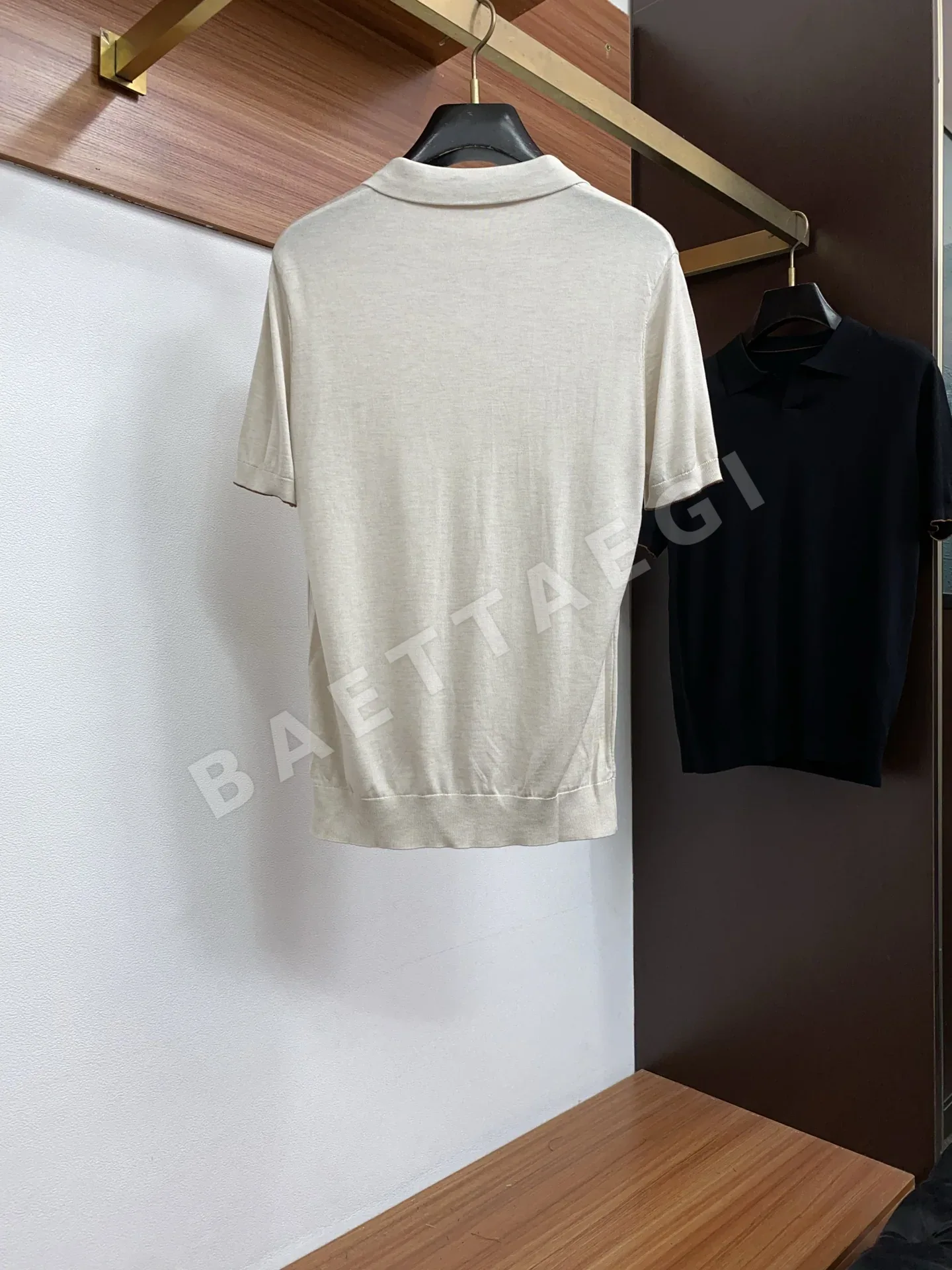로로피아나 남성 린넨 폴로 반팔 티셔츠 상세 이미지 10