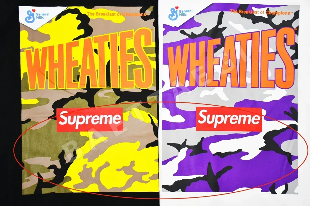 슈프림 Wheaties 시리얼 프린트 반팔 티셔츠 상세 이미지 5