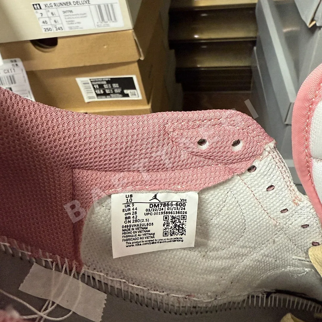 나이키 [HP] DM7866-600 200977 Nike Travis Scott X Air Jordan 1 Low Shy Pink 상세 이미지 3