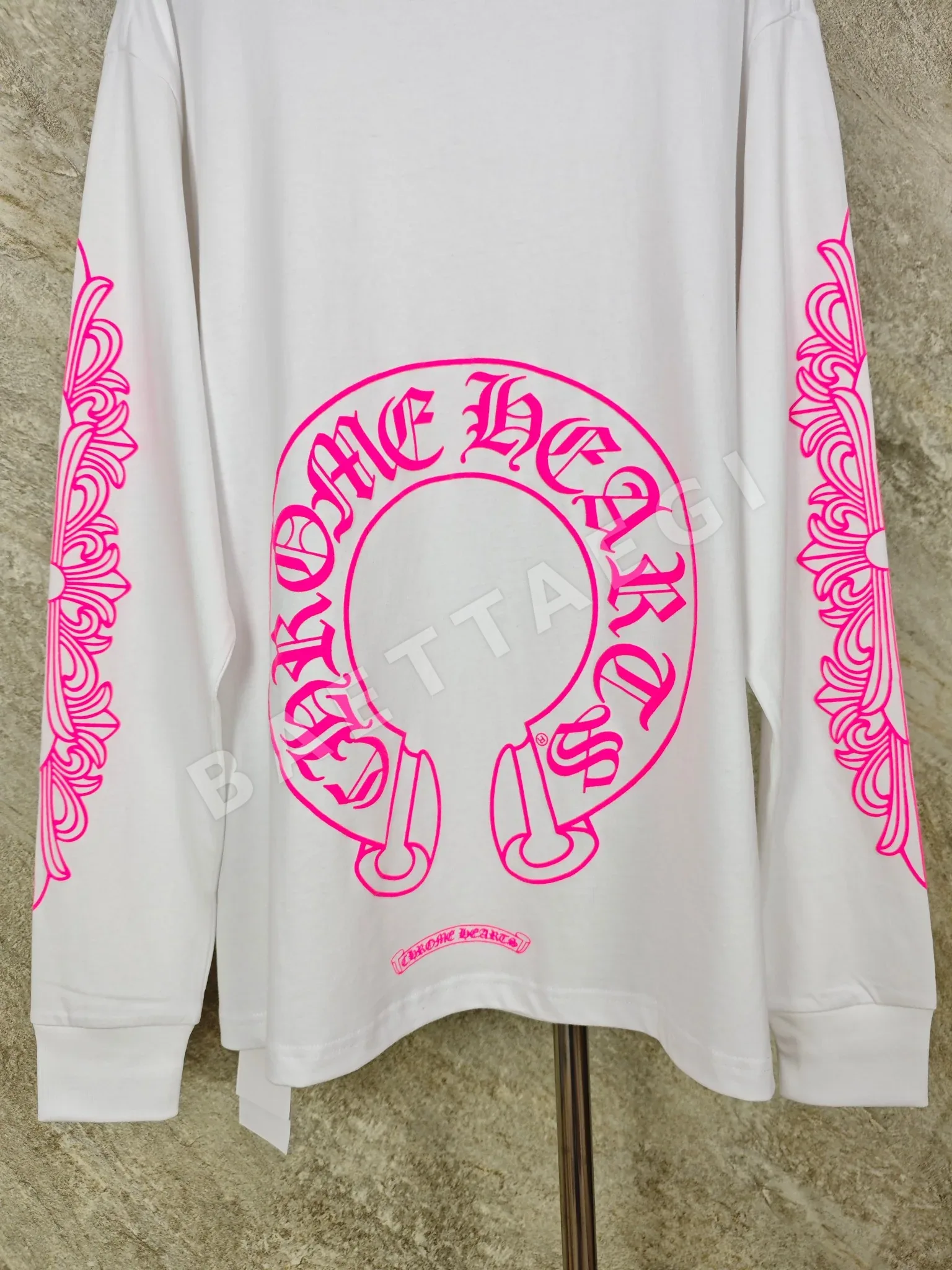 크롬하츠 CH/26 호스슈 장식 남성 긴팔 티셔츠 상세 이미지 7