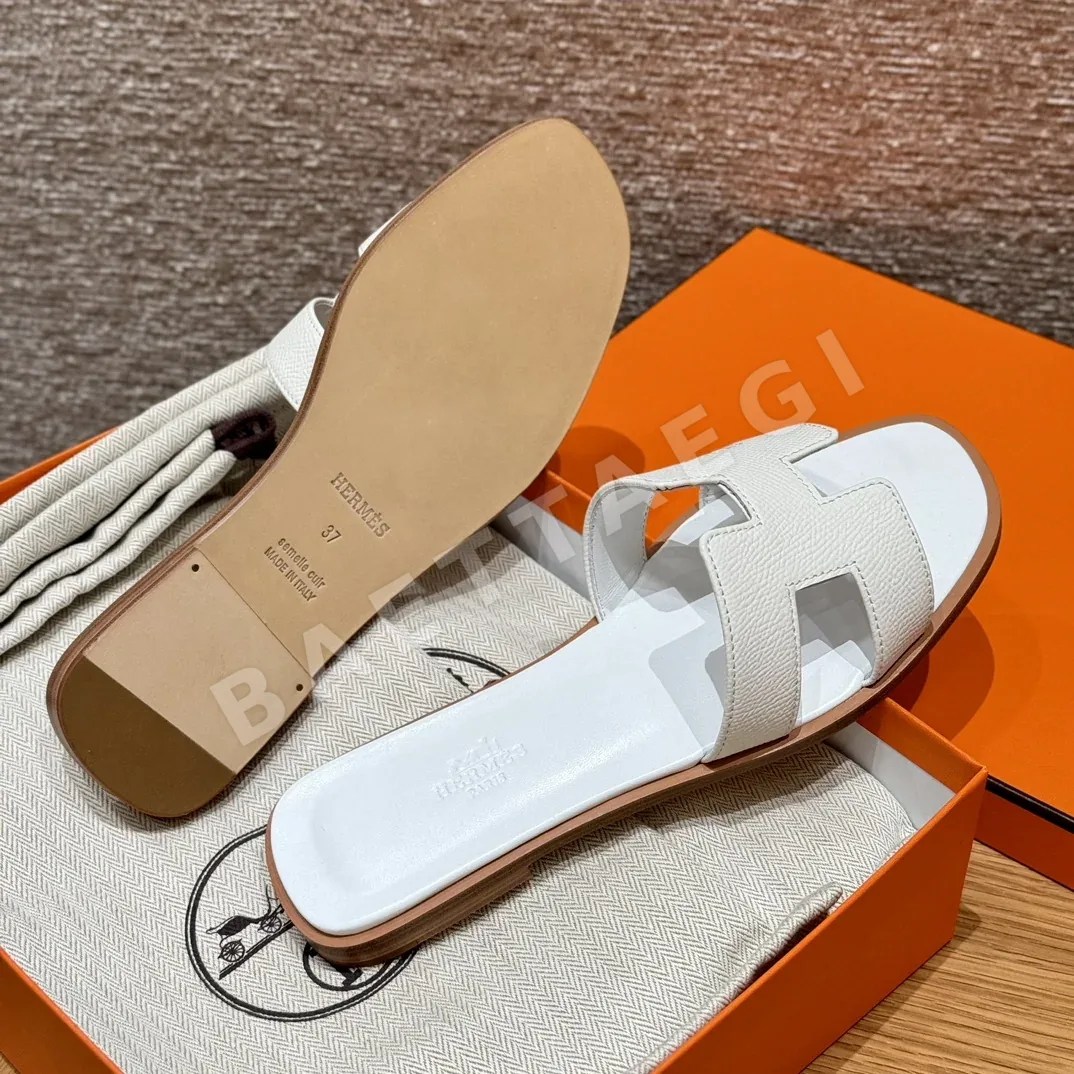 에르메스 오란 샌들 화이트 8310 상세 이미지 4