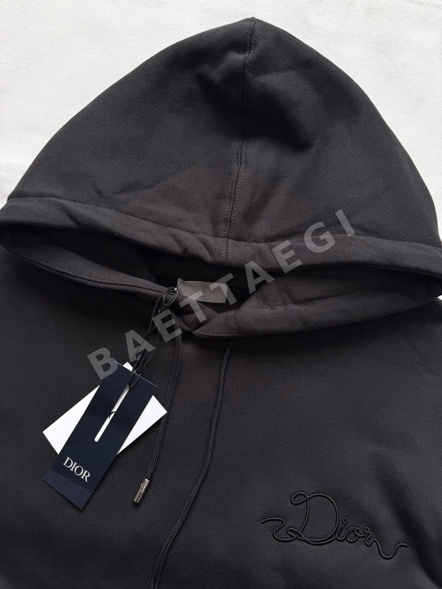 디올 플리스 후드 스웨트셔츠 상세 이미지 6