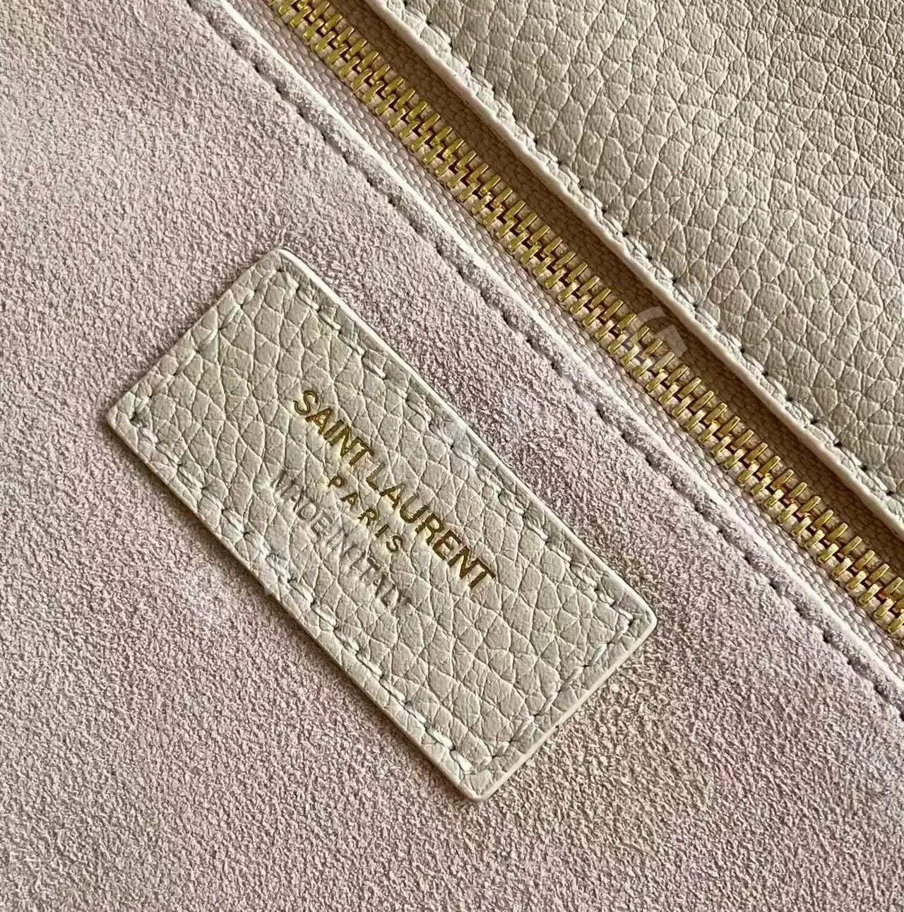 생로랑 YSL Bea 화이트 골드 버클 가방 상세 이미지 2