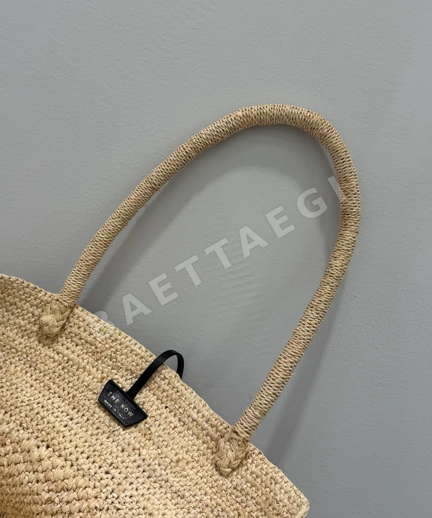 더로우 라피아 토트백 상세 이미지 6