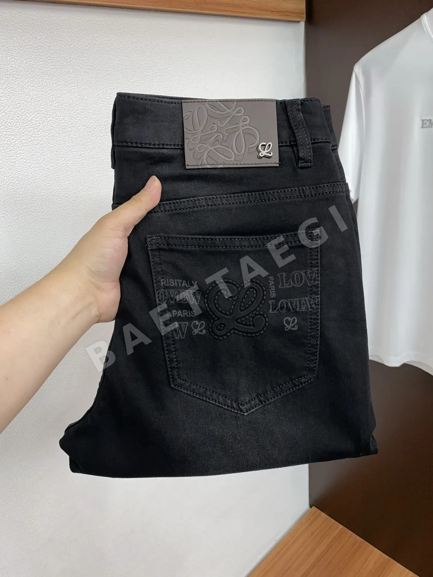 로에베 데님 남성 바지 151396
