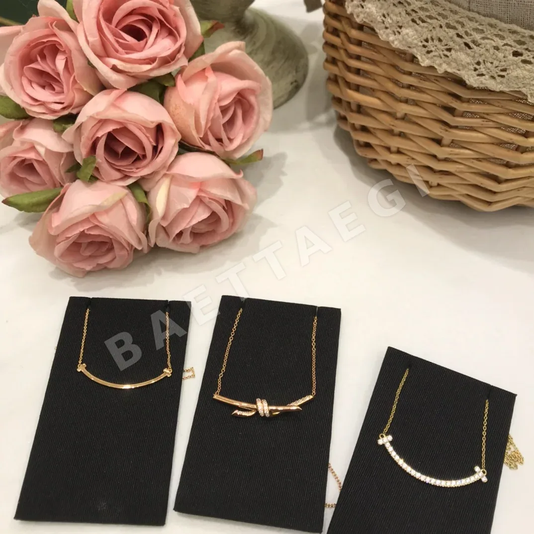 티파니 스마일 디자인 목걸이 71238