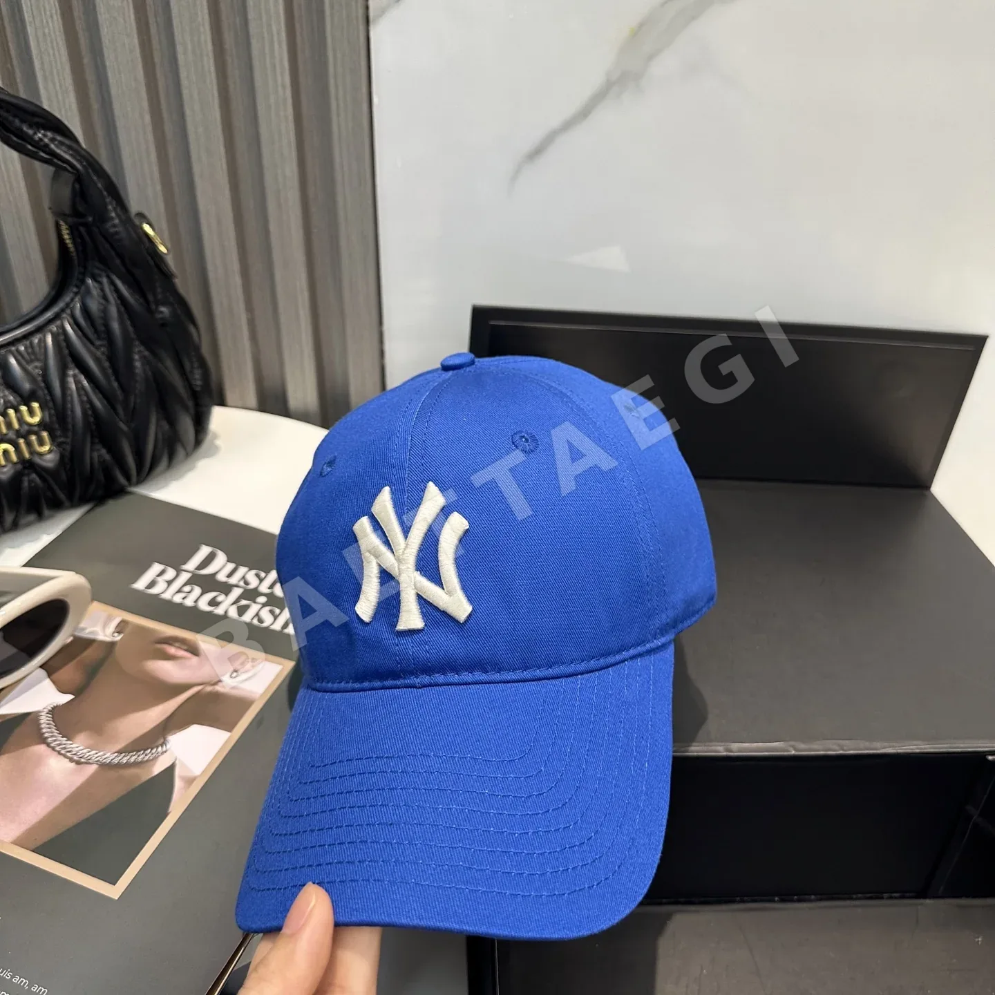 MLB 3D LA 자수 프리사이즈 야구모자 상세 이미지 2