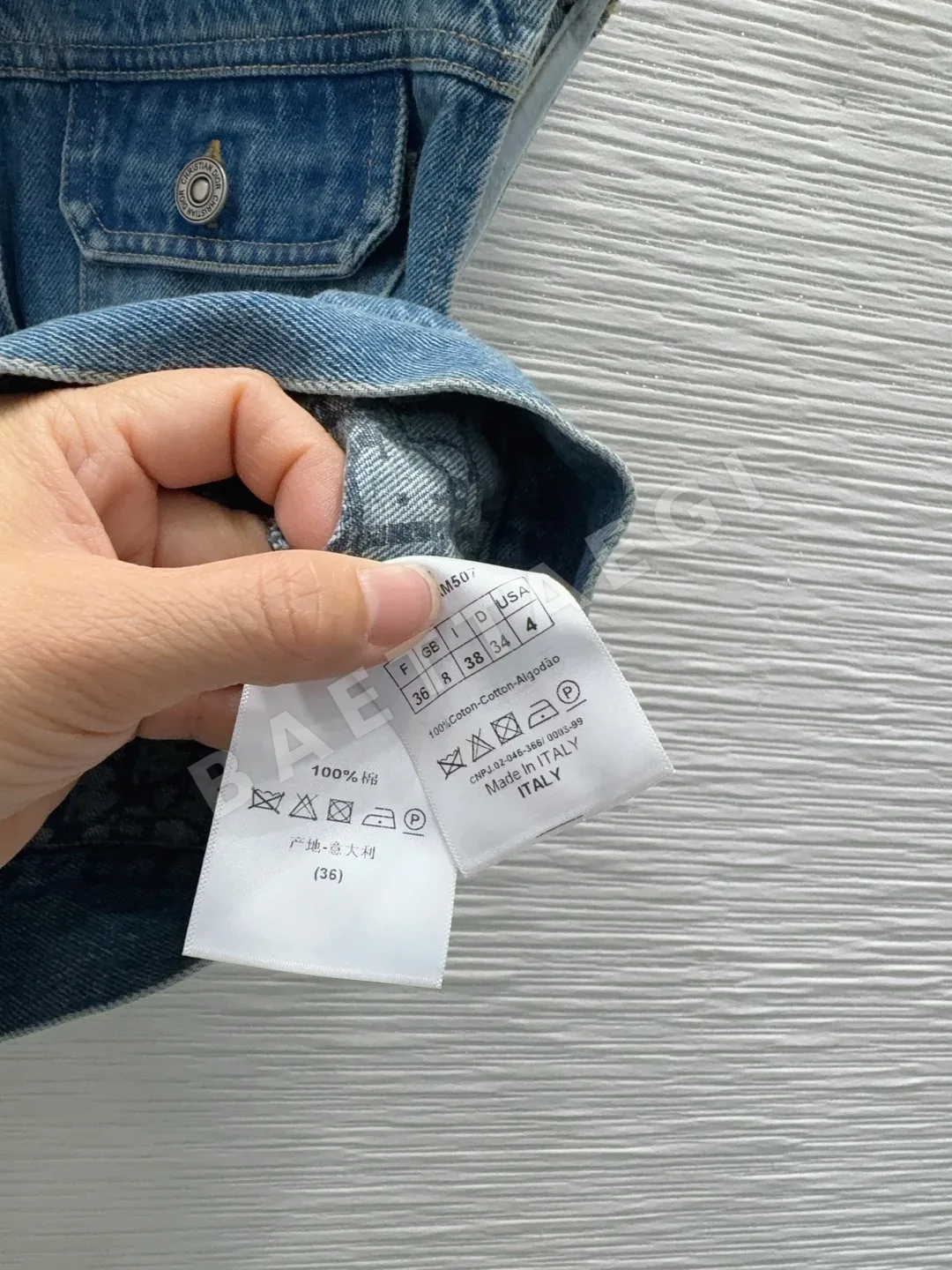 디올 컬러 발효 워시 데님 여성 세트 상세 이미지 7