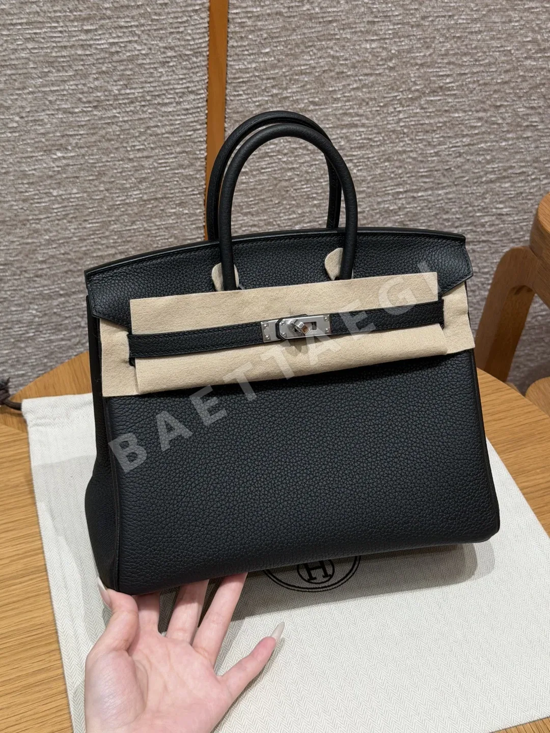 에르메스 버킨 25 cm 토고 가죽 지갑 192499