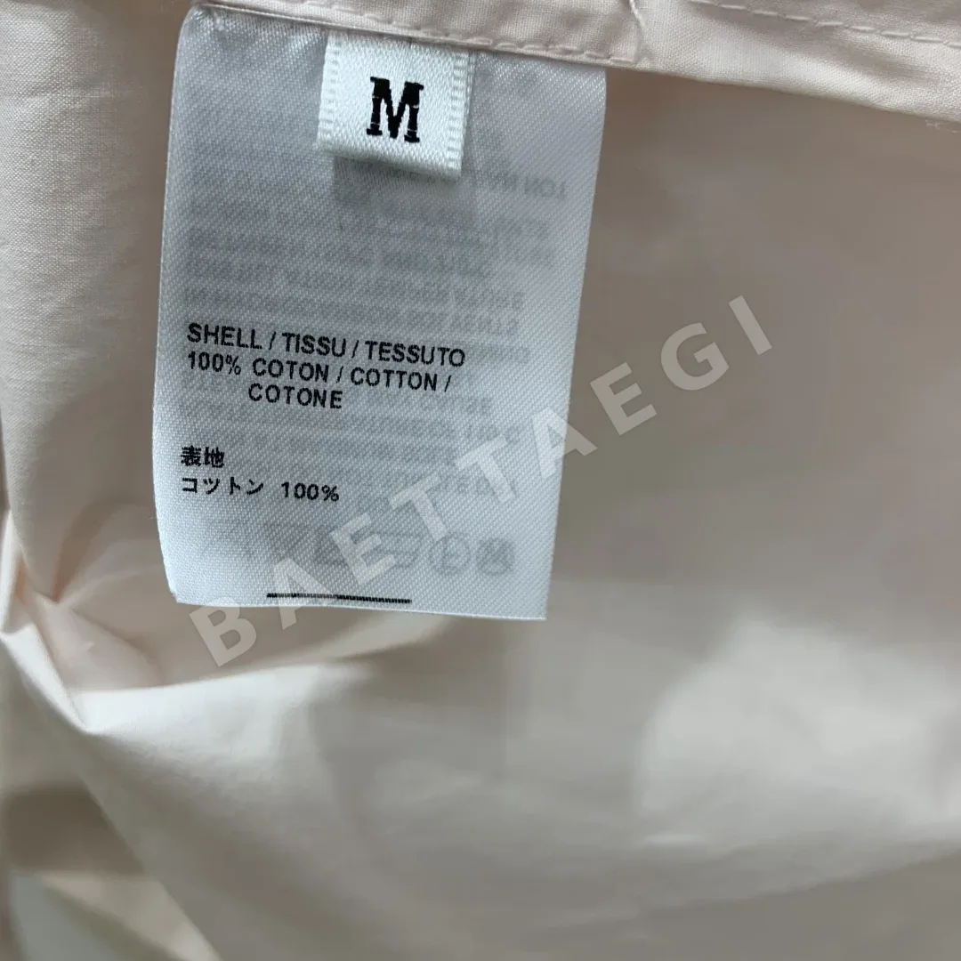 톰브라운 자수 배지 여성 셔츠 상세 이미지 8