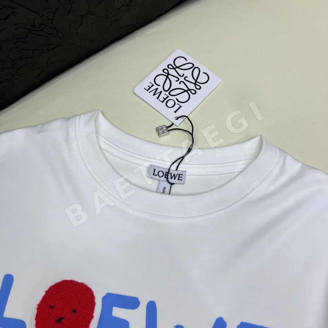 로에베 여성 크루넥 반팔 티셔츠 상세 이미지 6