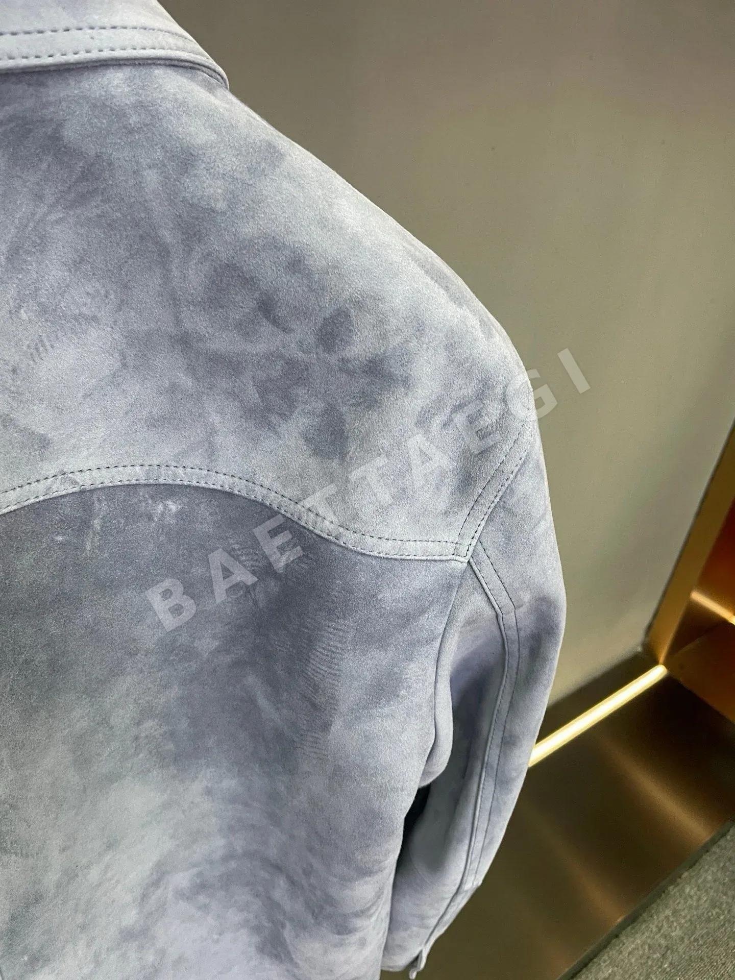 디올 스웨이드 램스킨 남성 자켓 상세 이미지 7