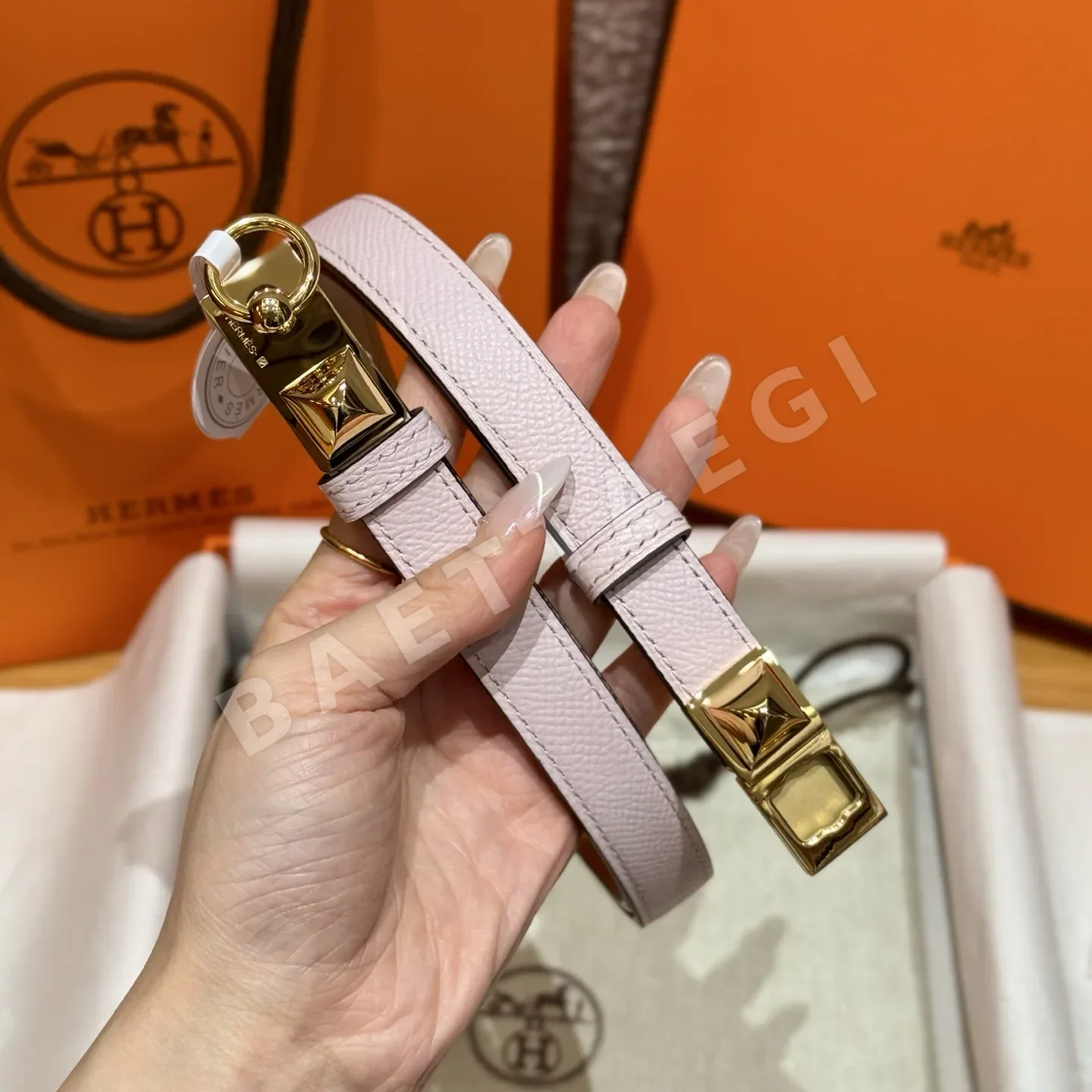 에르메스 앱송 카프스킨 벨트 175849