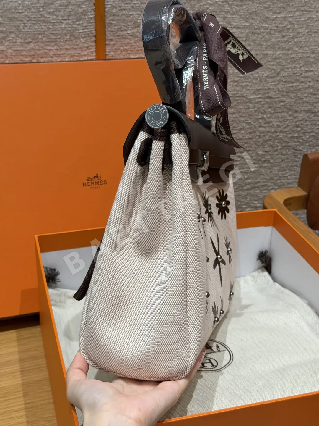 에르메스 하버 캔버스 가방 상세 이미지 3
