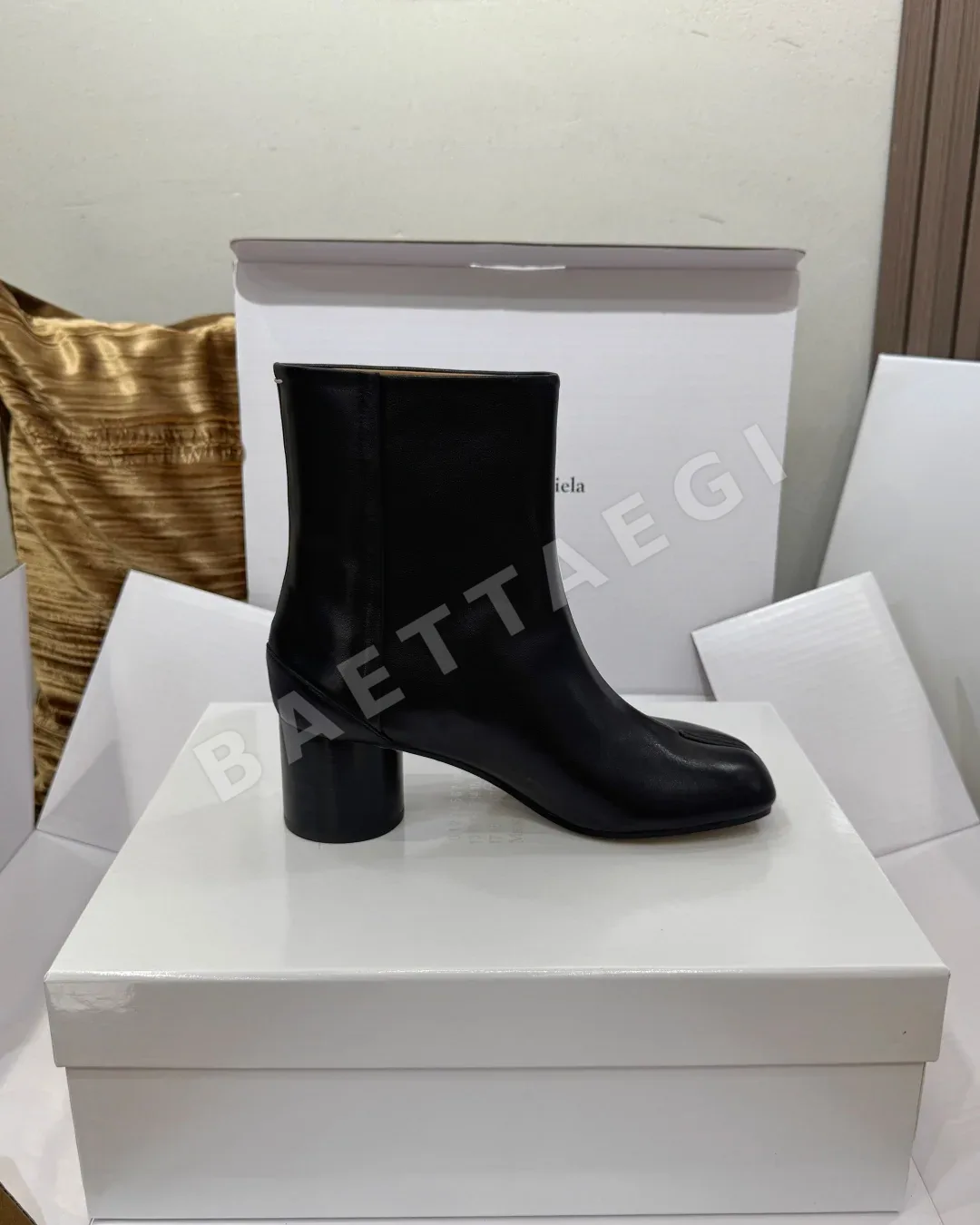 마르지엘라 타비 레더 앵클 부츠 상세 이미지 6