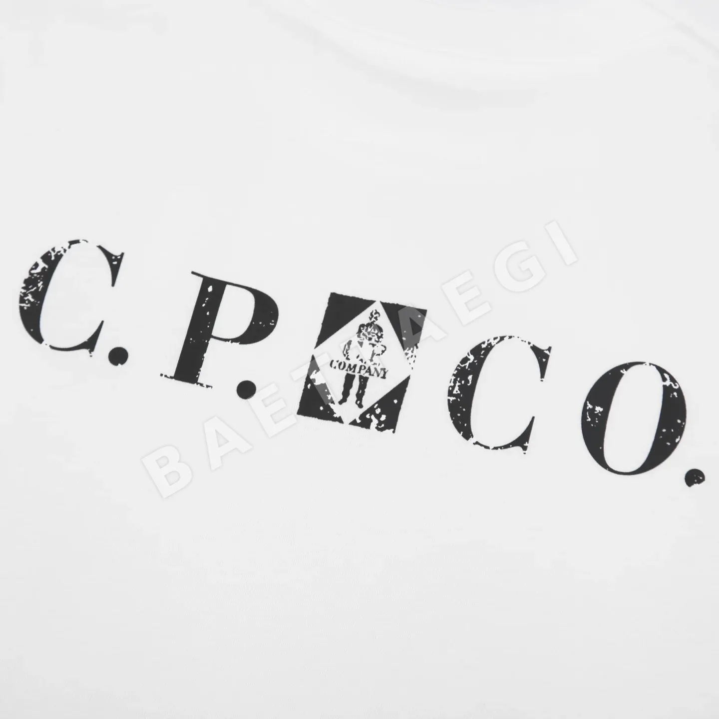 CP컴퍼니 남성 코튼 반팔 티셔츠 상세 이미지 7