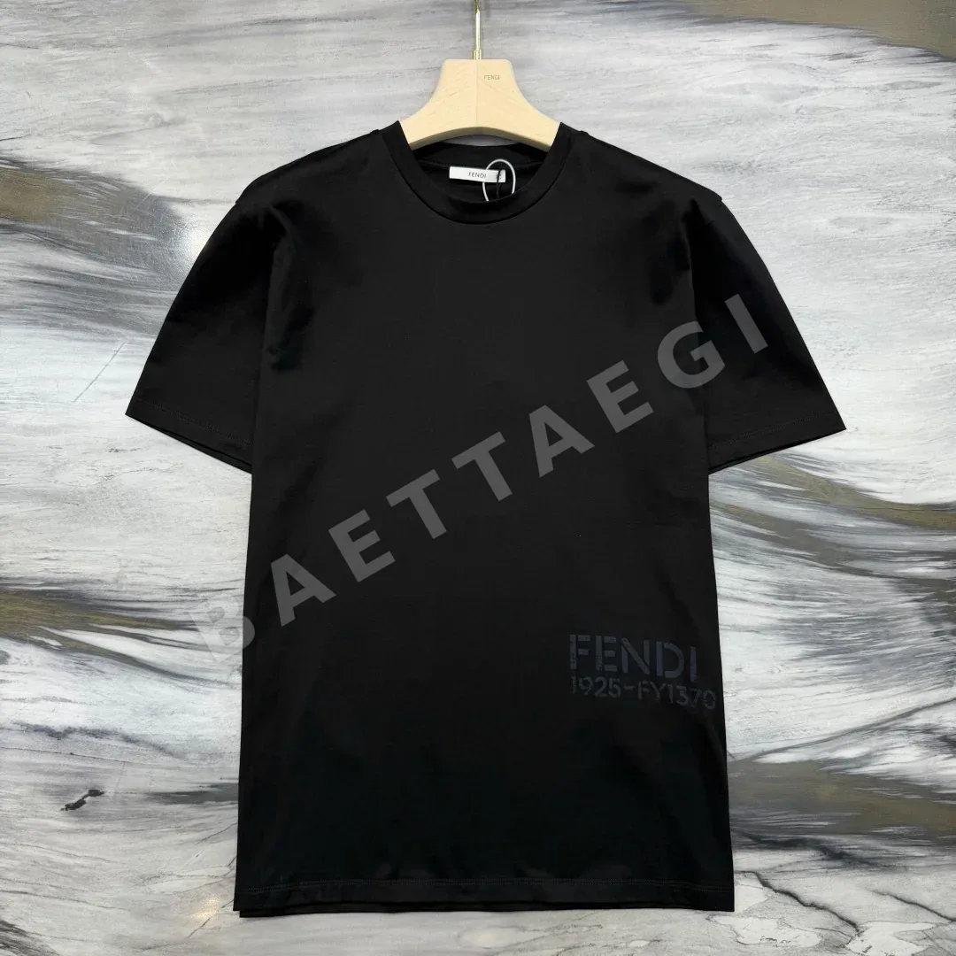펜디 FENDI 스텐실 프린트 남성 반팔 티셔츠 상세 이미지 5