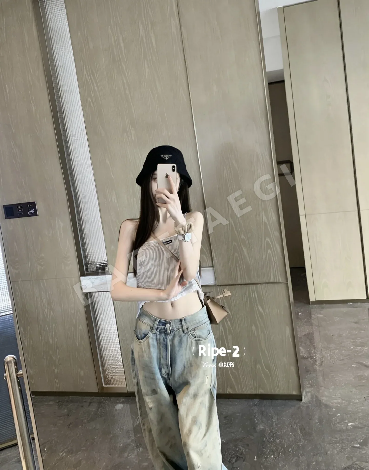 프라다 버킷햇 모자 상세 이미지 11
