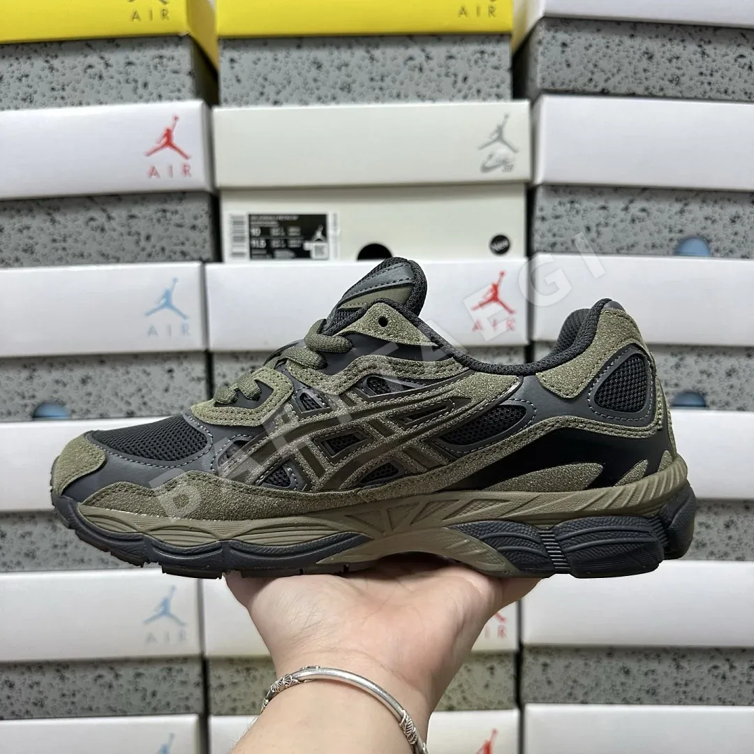 아식스 [M] 젤 NYC 1203A383-303 200509 Asics Gel-NYC Loden Green Graphite Grey 상세 이미지 2