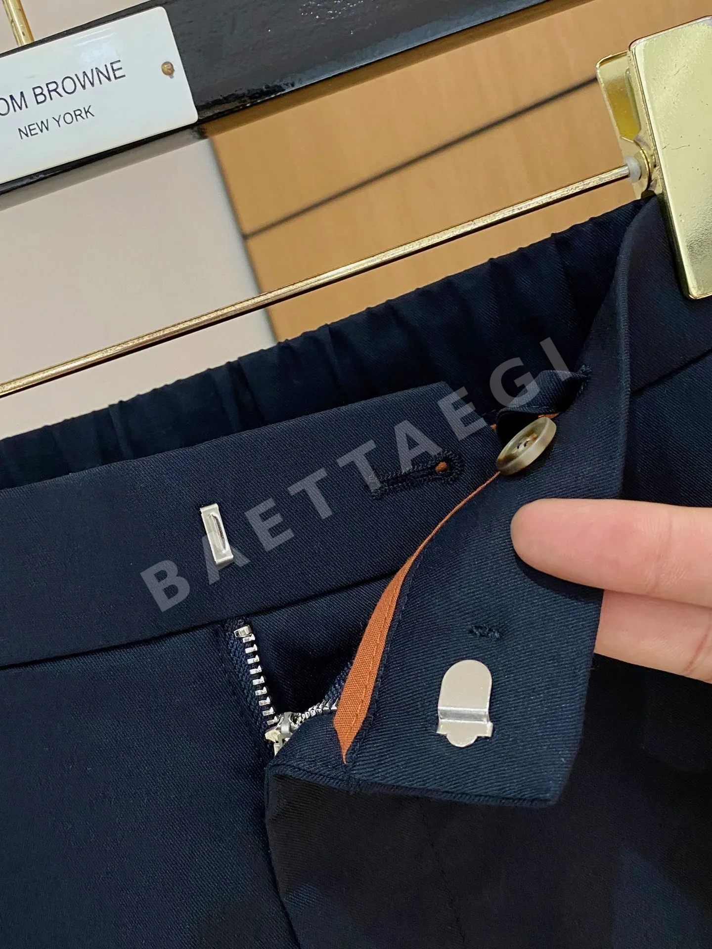 로로피아나 텐셀 코튼 남성 바지 상세 이미지 6