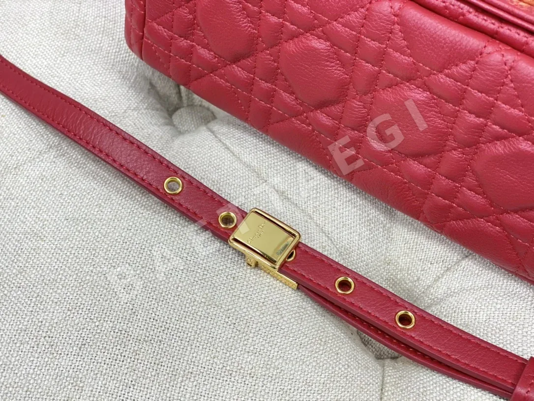 디올 카로 스몰 가죽 핸드백 상세 이미지 6