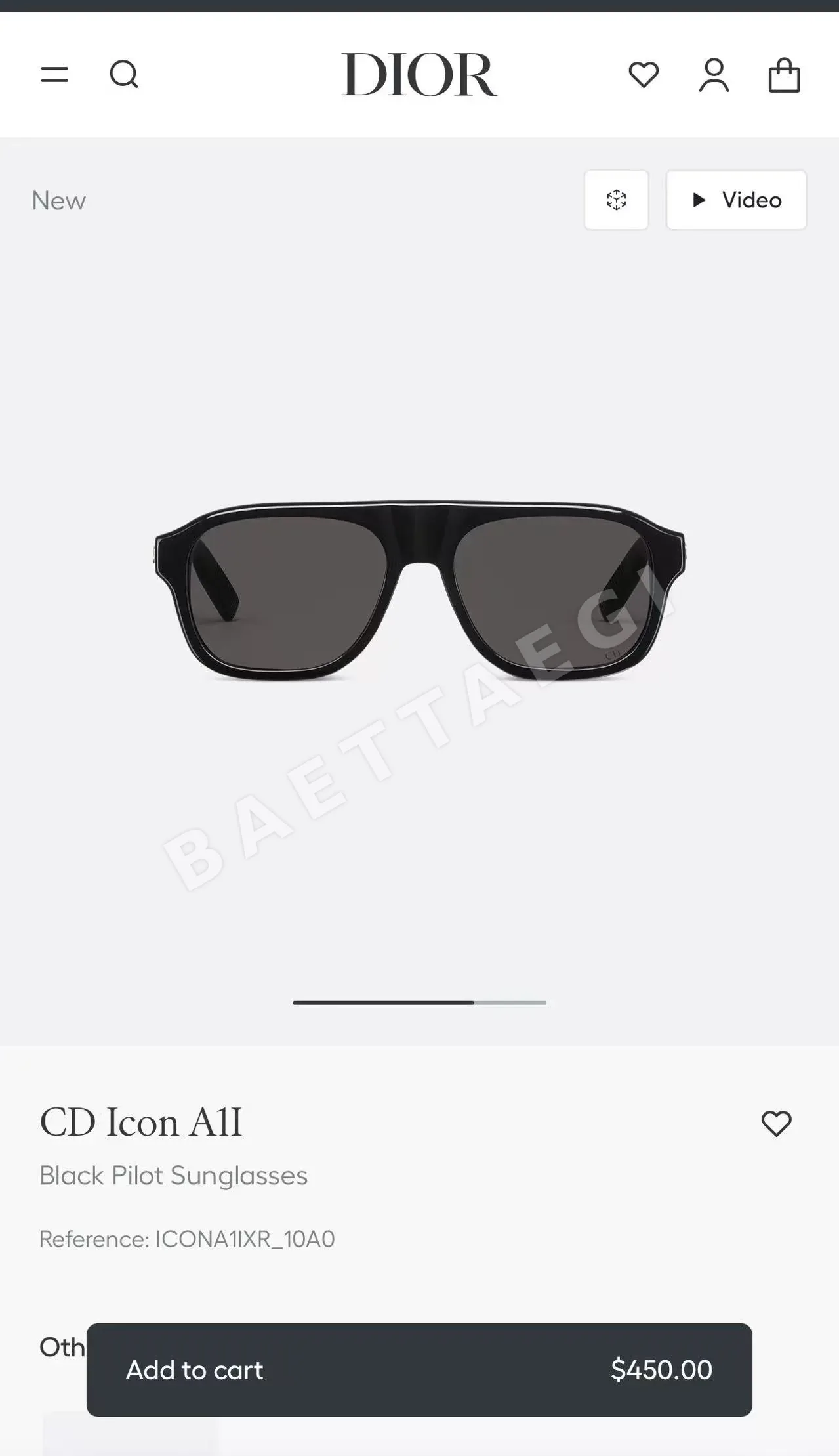 디올 선글라스 72649 Dior Sunglasses 상세 이미지 3