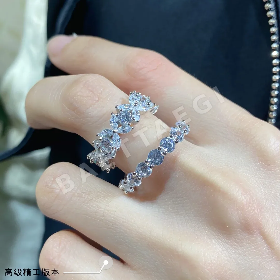 티파니 청키 골드 도금 스털링 실버 반지 상세 이미지 2