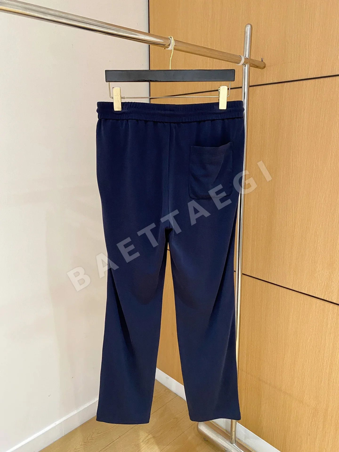 브루넬로쿠치넬리 에어리 라이스그레인 체크 린넨 남성 바지 상세 이미지 10