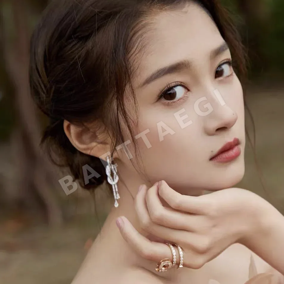프레드 다이아몬드 태슬 귀걸이 상세 이미지 2