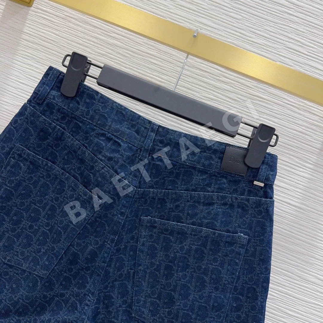 디올 여성 린넨 바지 상세 이미지 4