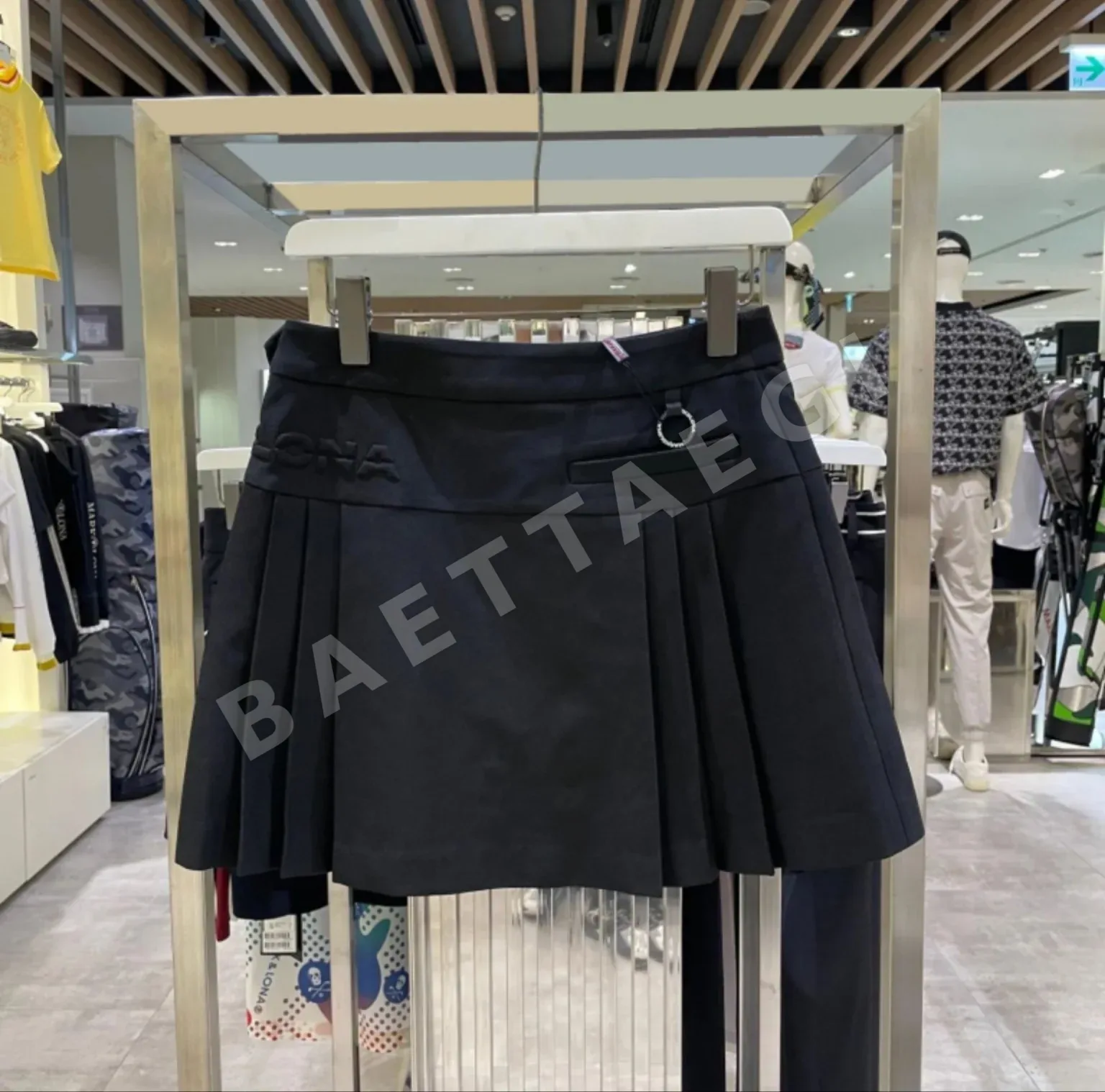 마크앤로나 여성 플리츠 골프 스커트 상세 이미지 5