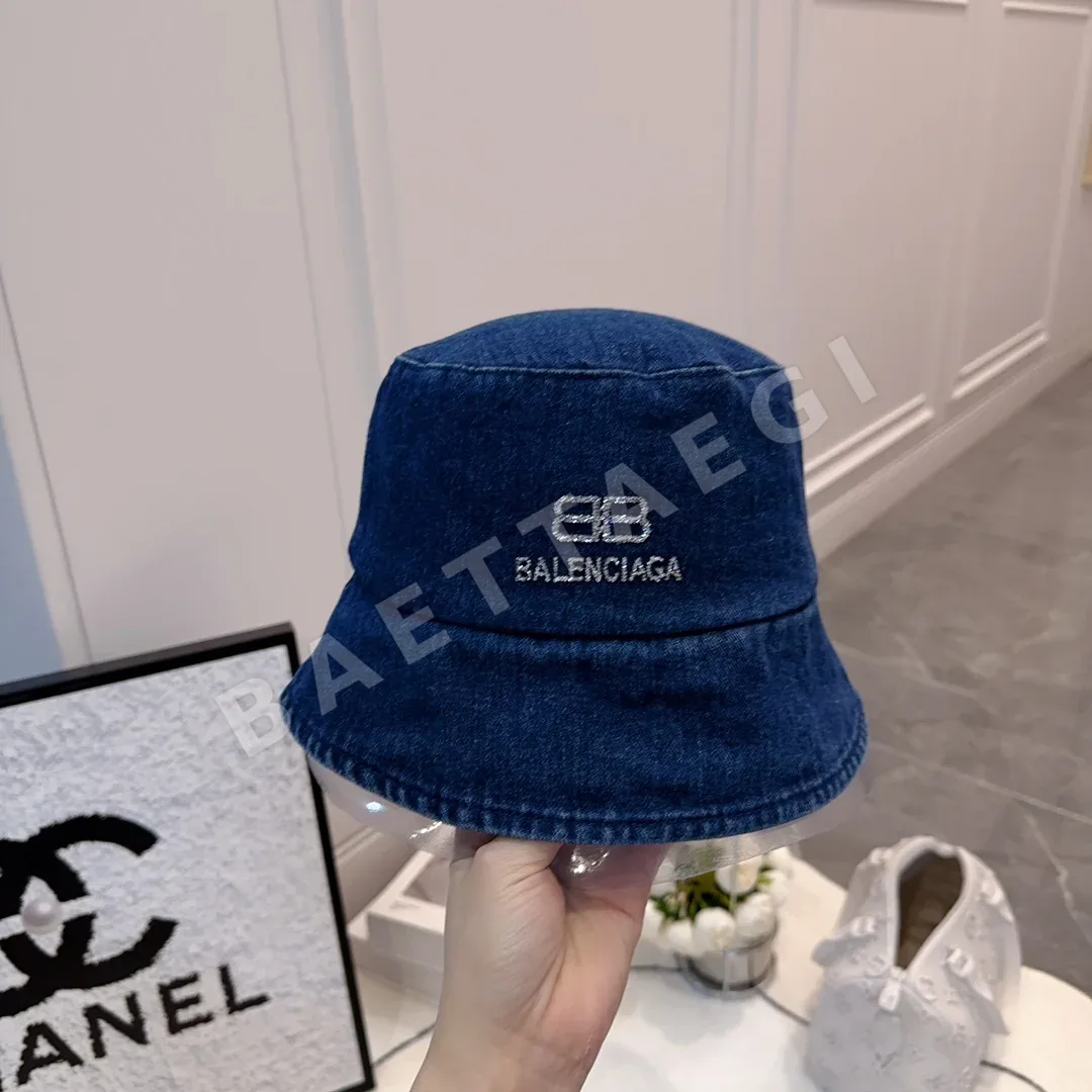 발렌시아가 데님 피셔맨 모자 상세 이미지 5