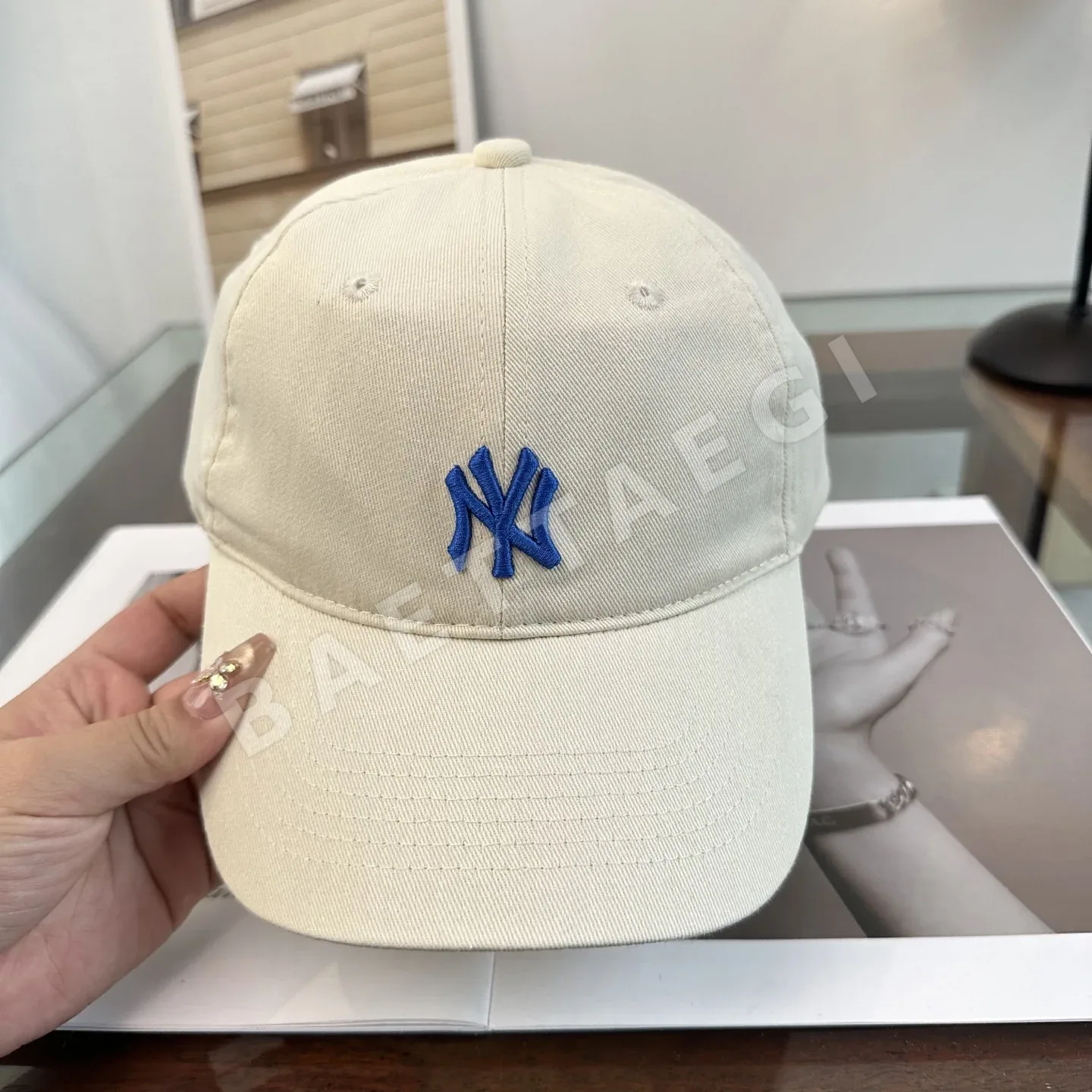 MLB 3D LA 자수 남녀공용 야구모자 상세 이미지 4