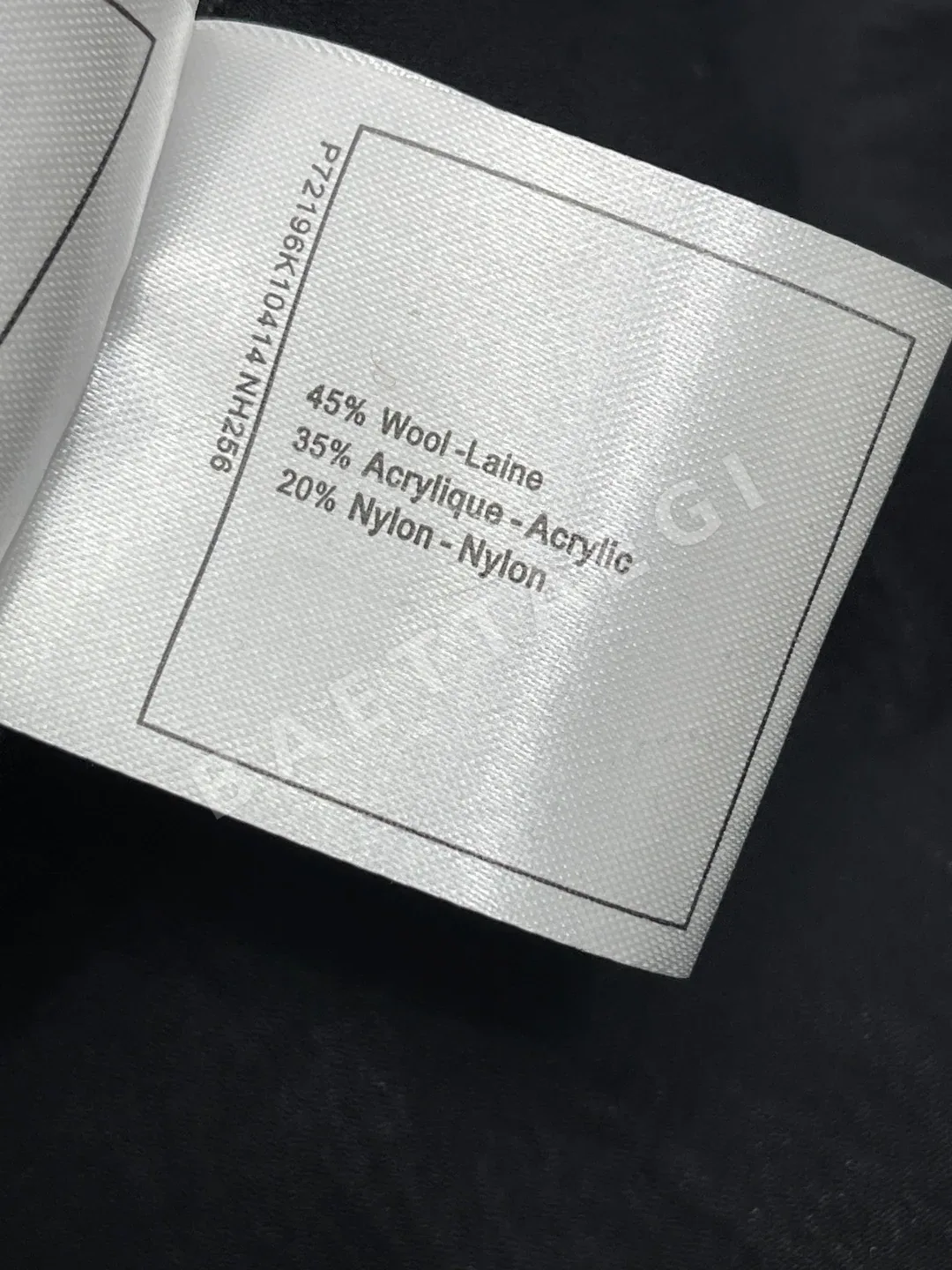 샤넬 더블 C 로고 패치워크 민소매 니트 원피스 6388 상세 이미지 9