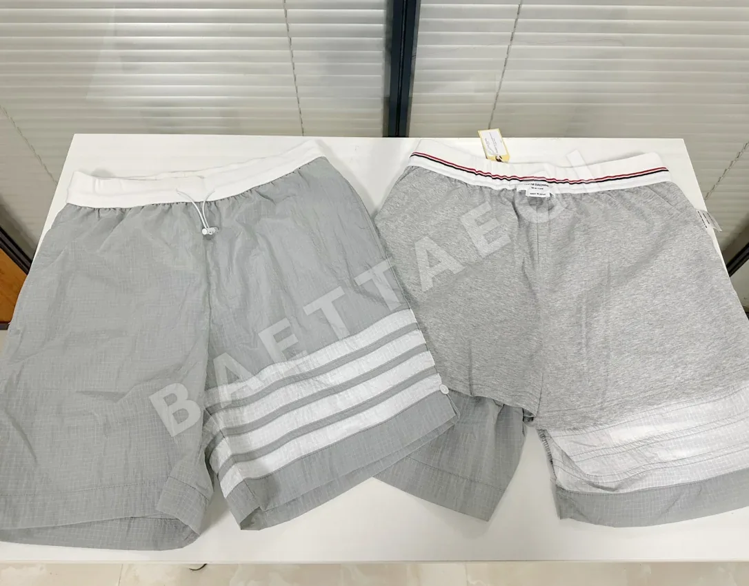 톰브라운 체크 리브 남성 니트 레플리카 46712 Thom Browne Shorts 상세 이미지 6