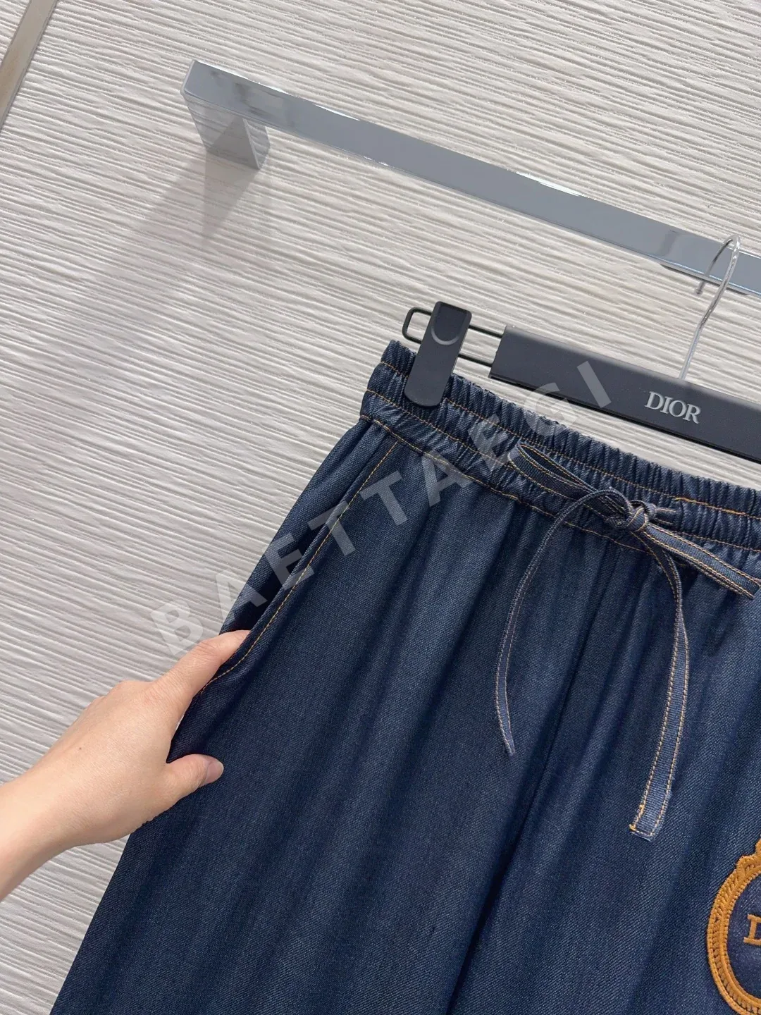 디올 여성 데님 팬츠 상세 이미지 3