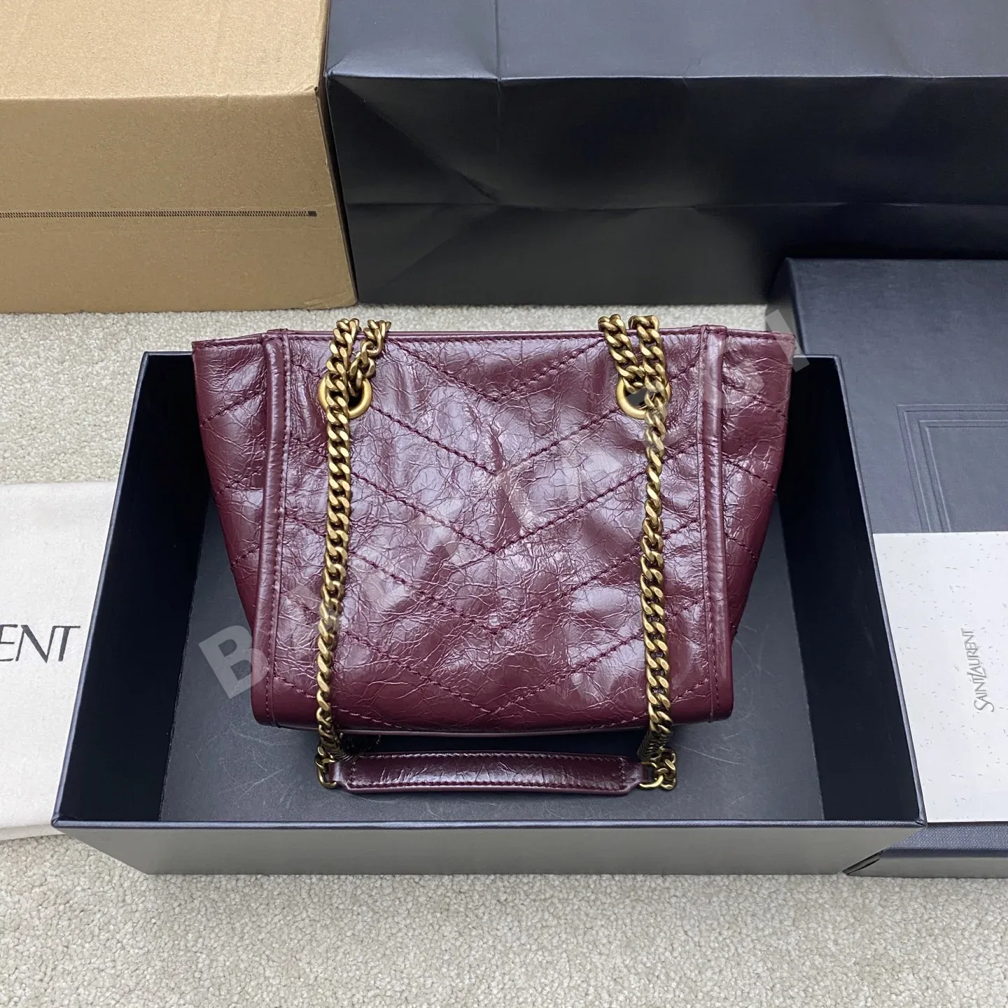 생로랑 YSL 니키 미니 토트백 A0088 상세 이미지 2