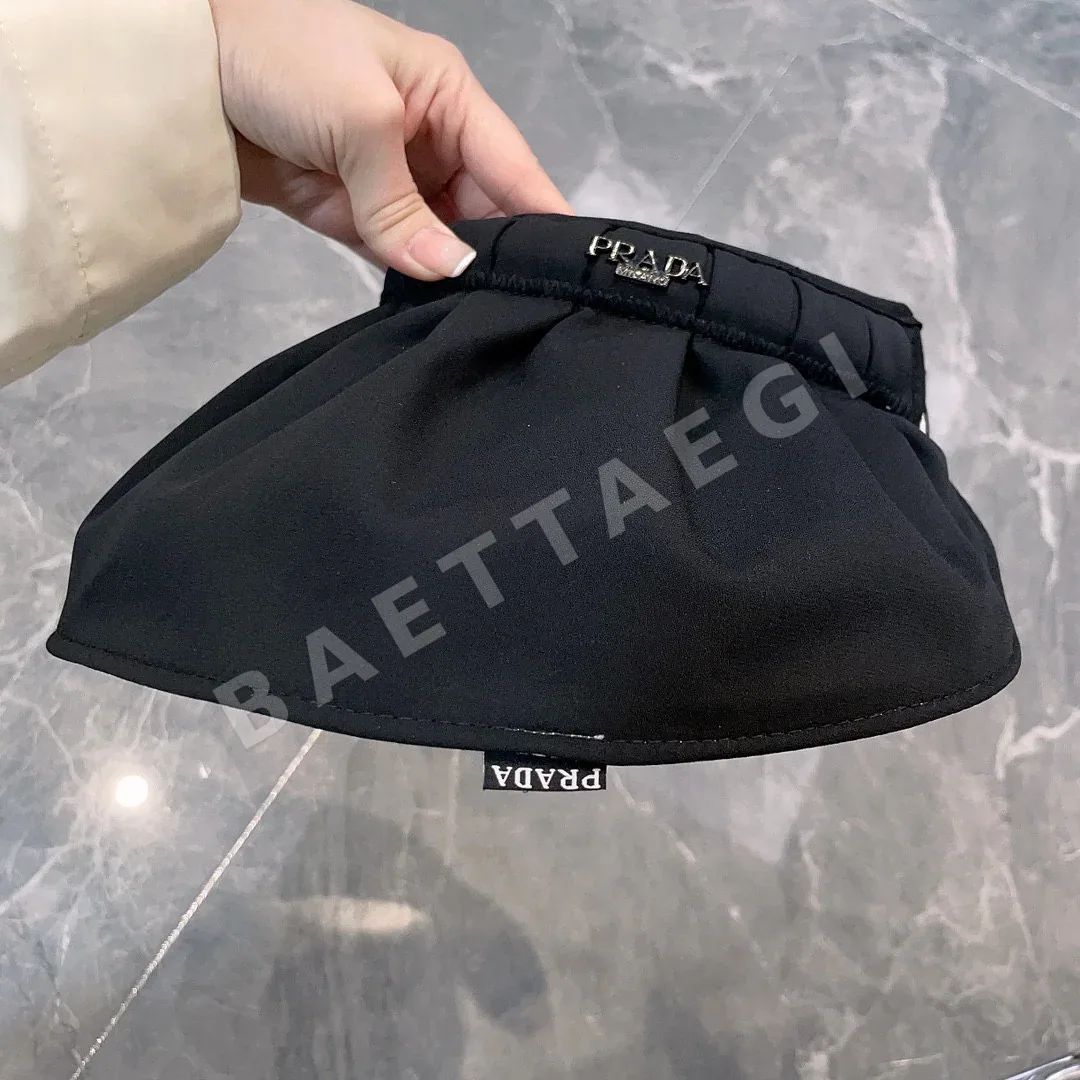 프라다 조개형 접이식 선햇 모자 상세 이미지 7