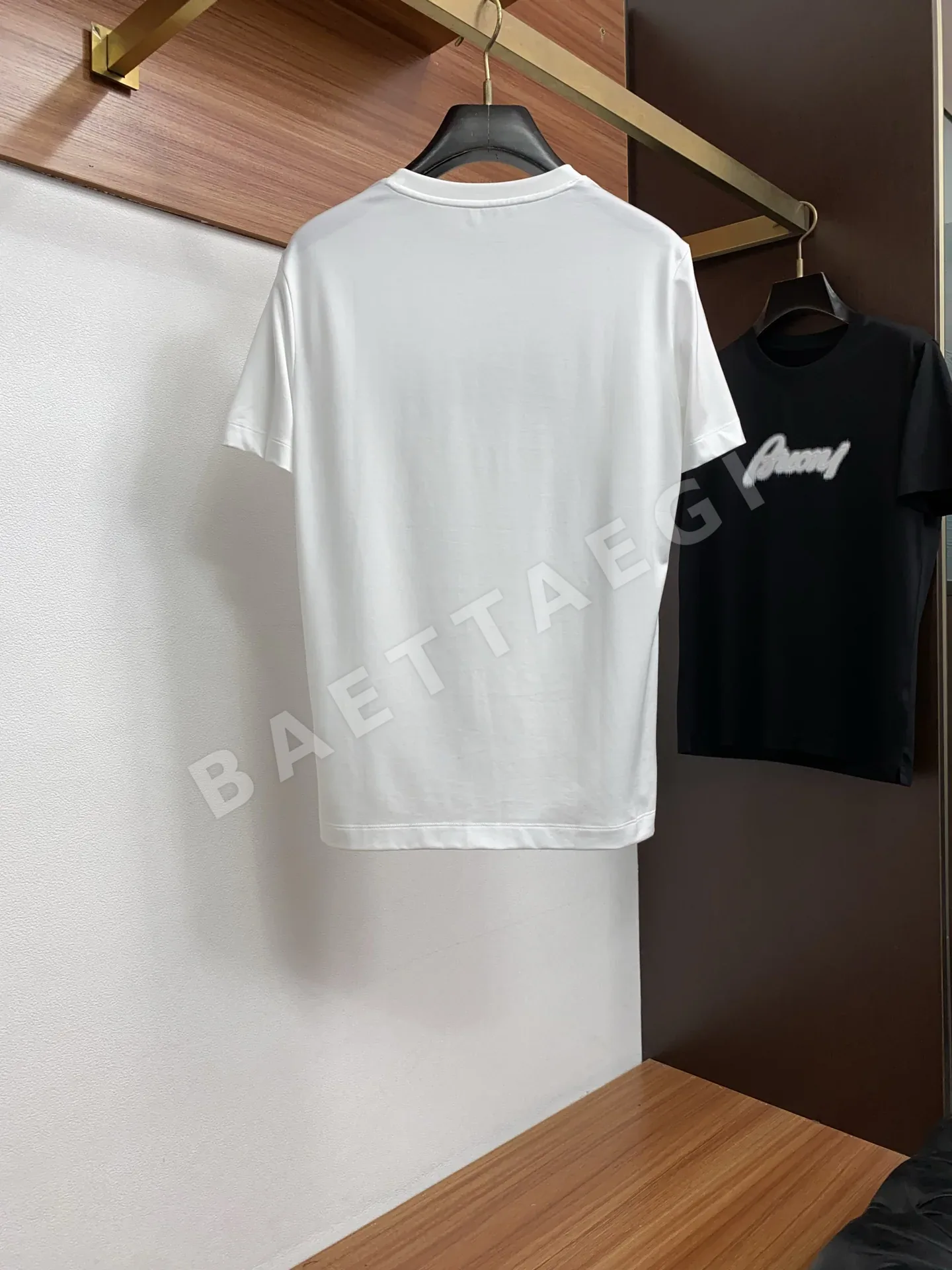 브리오니 크루넥 코튼 남성 반팔 티셔츠 상세 이미지 9