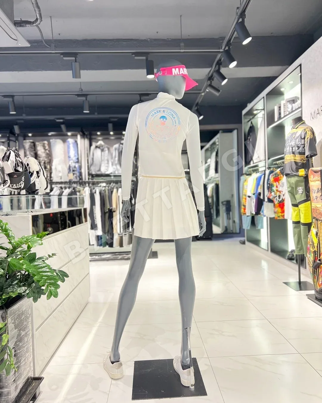 마크앤로나 여성 투피스 골프 원피스 세트 상세 이미지 2
