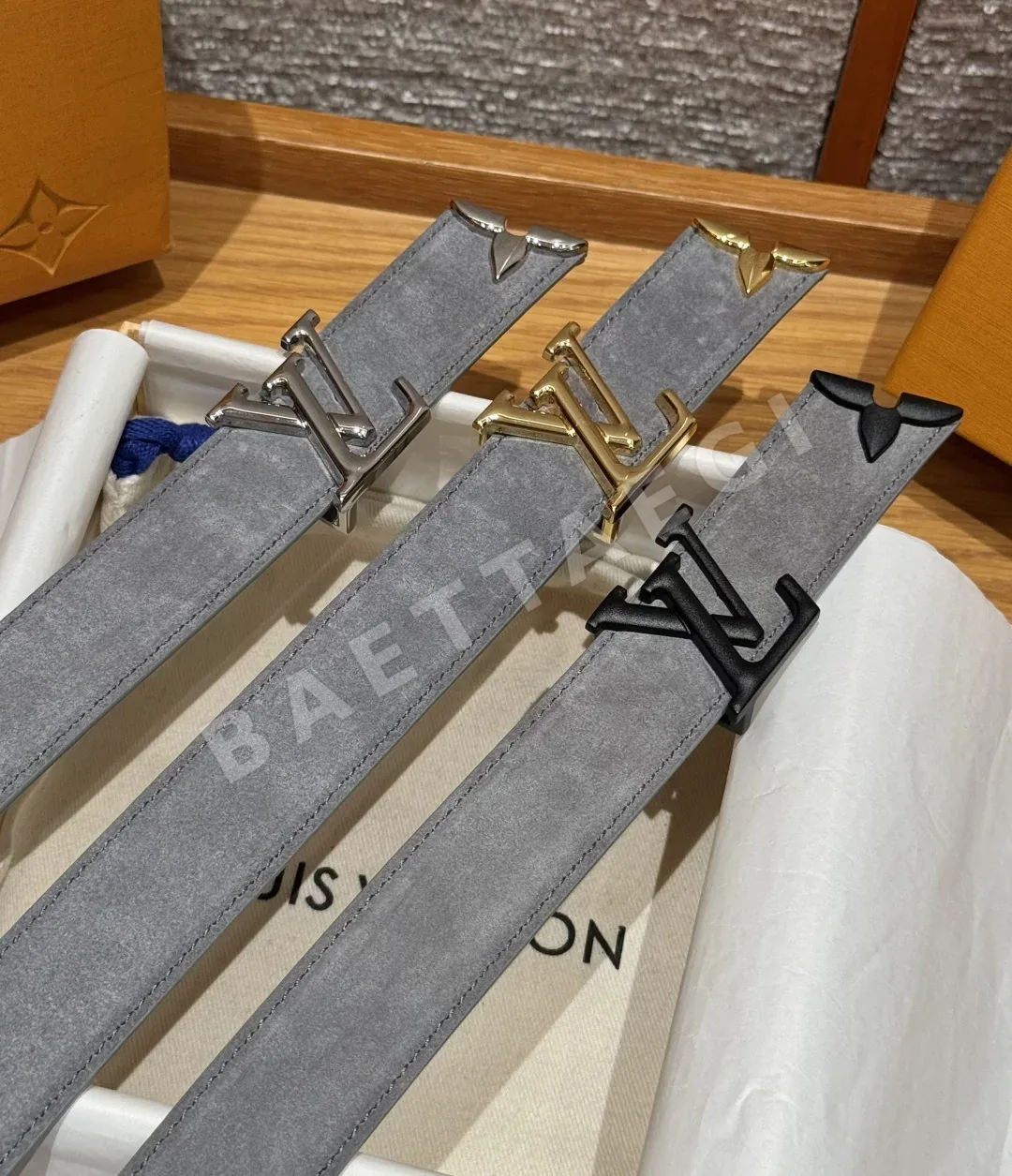 루이비통 모노그램 버클 30mm 리버시블 벨트 상세 이미지 3