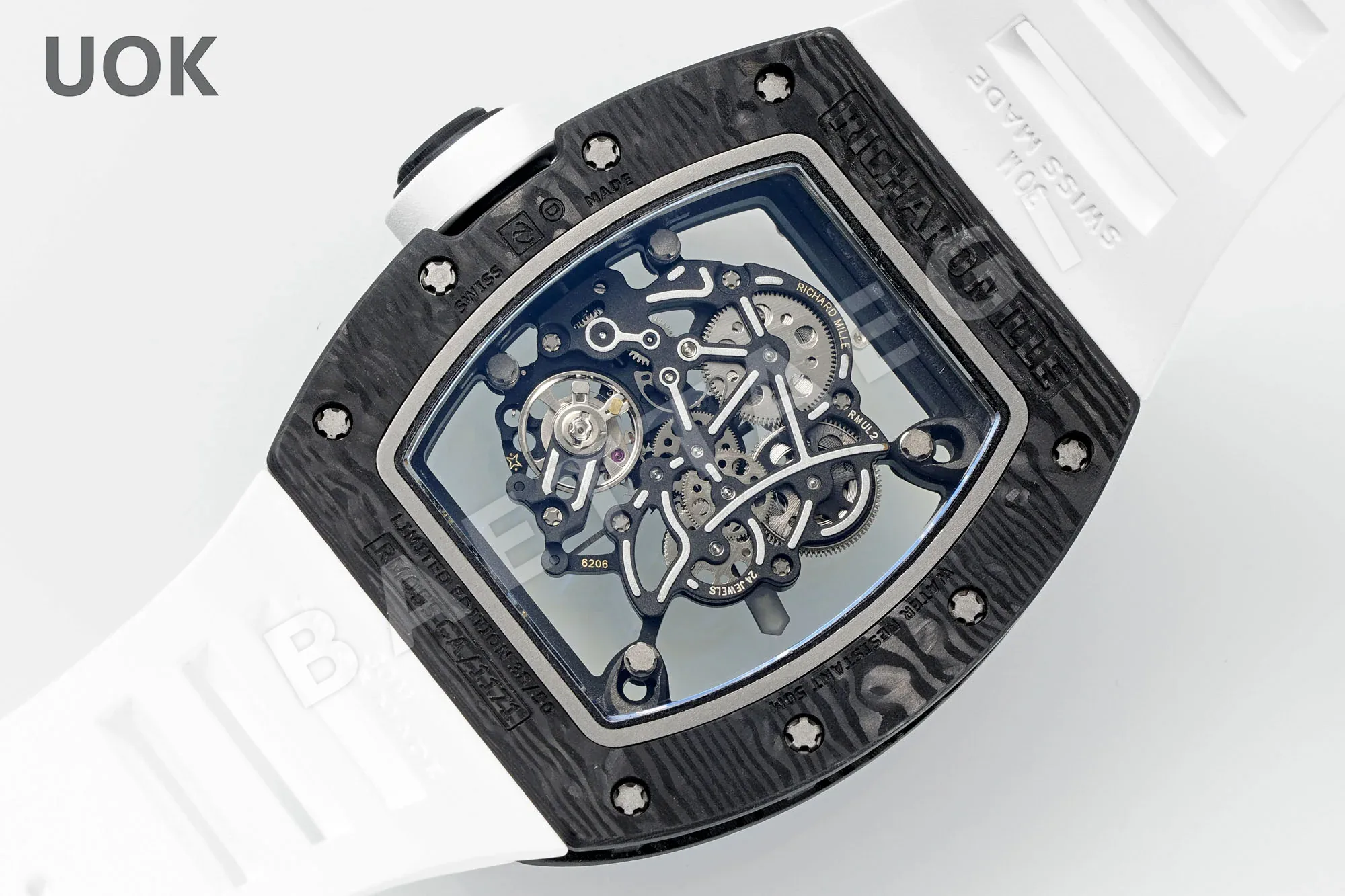 리차드밀 스켈레톤 RMUL 2 무브먼트 남성 시계 레플리카 44906 Richard Mille 상세 이미지 6