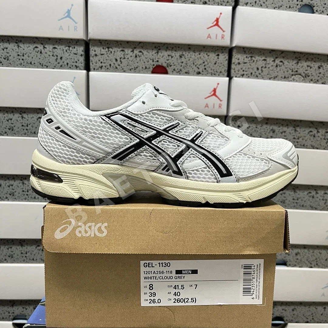 아식스 [VP] 젤 1130 1201A256-118 200547 Asics Gel-1130 White Cloud Grey