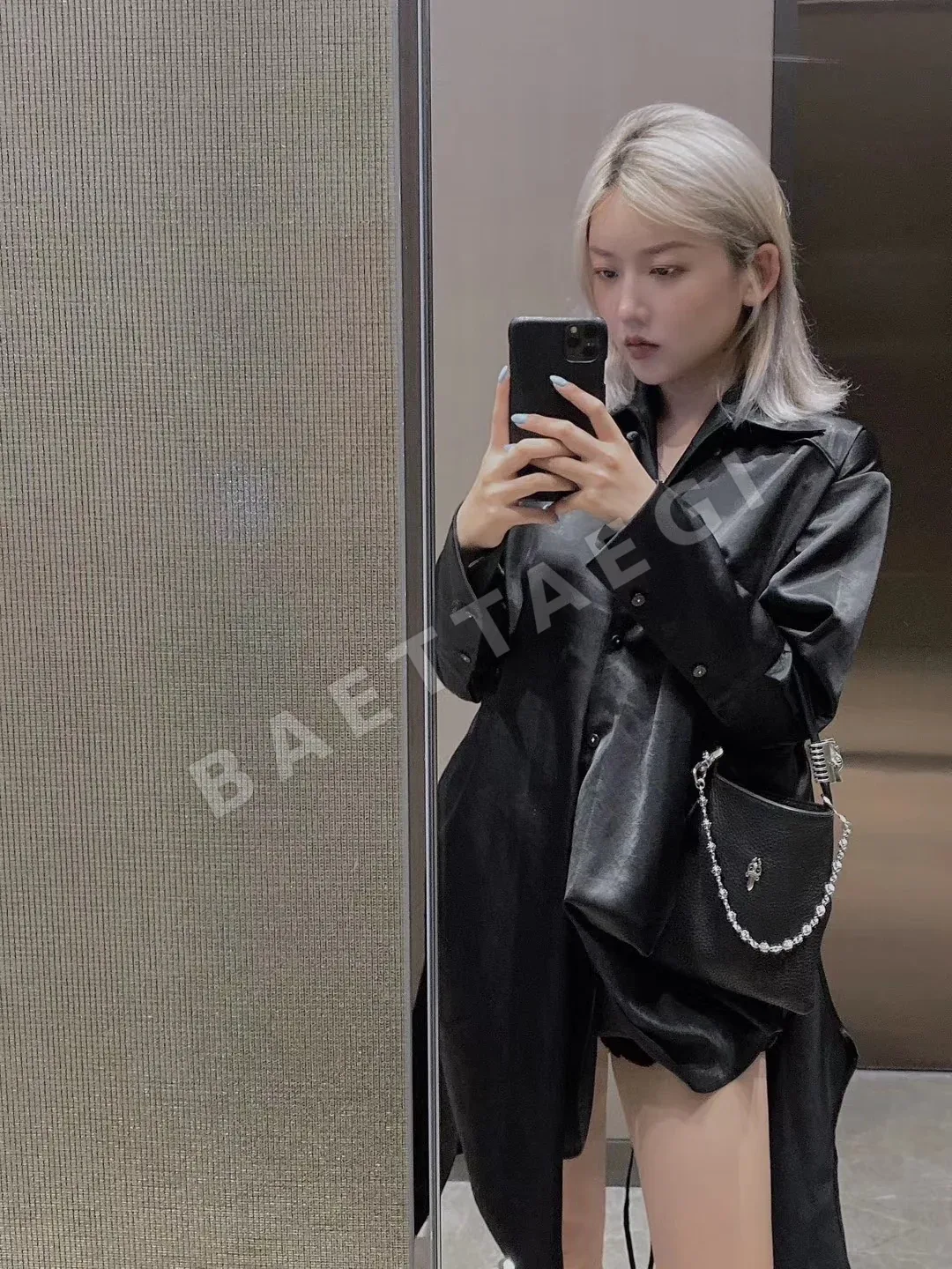 크롬하츠 드라큘라 마작 소가죽 핸드백 상세 이미지 15