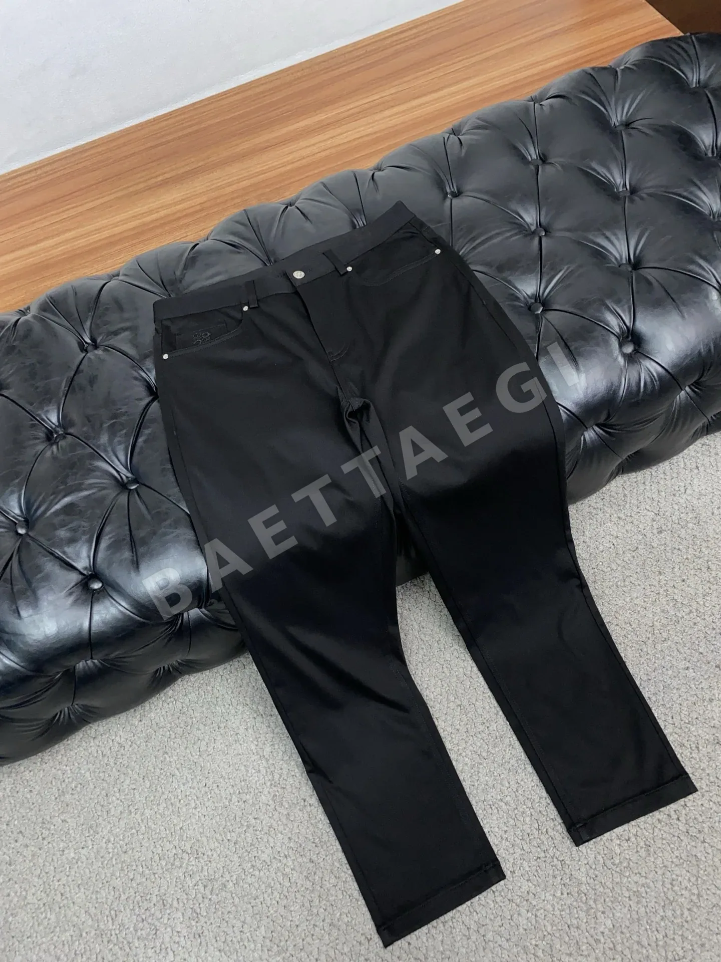 로에베 남성 린넨 바지 상세 이미지 6