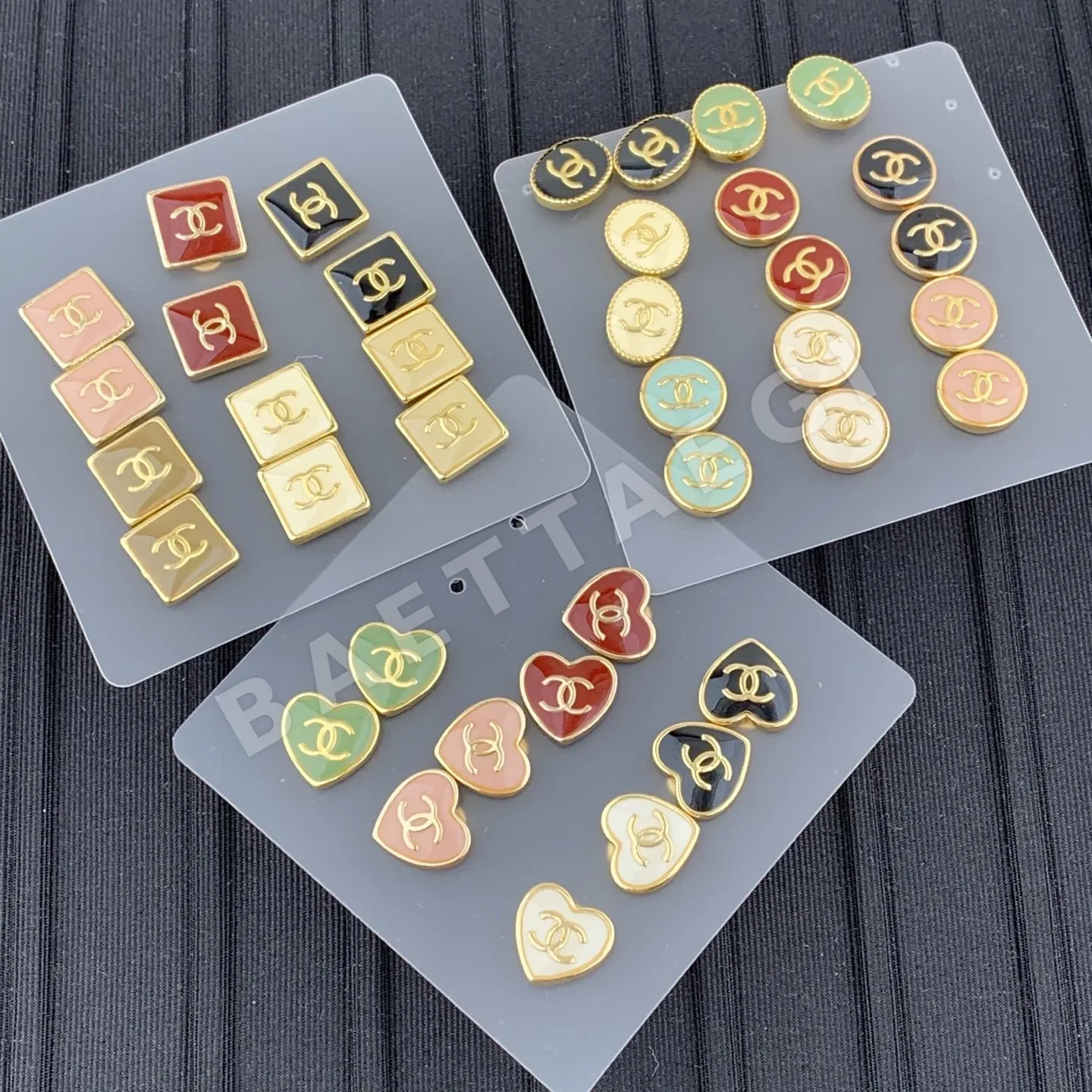 샤넬 클래식 더블 C 드립 귀걸이 125061