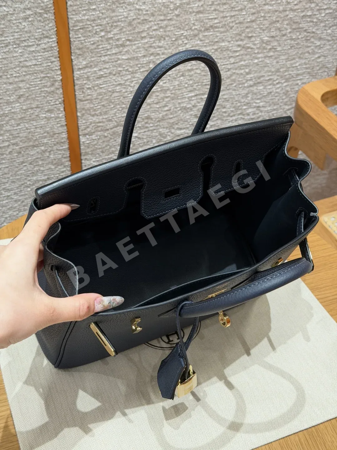 에르메스 버킨 25 토고 가죽 가방 상세 이미지 6
