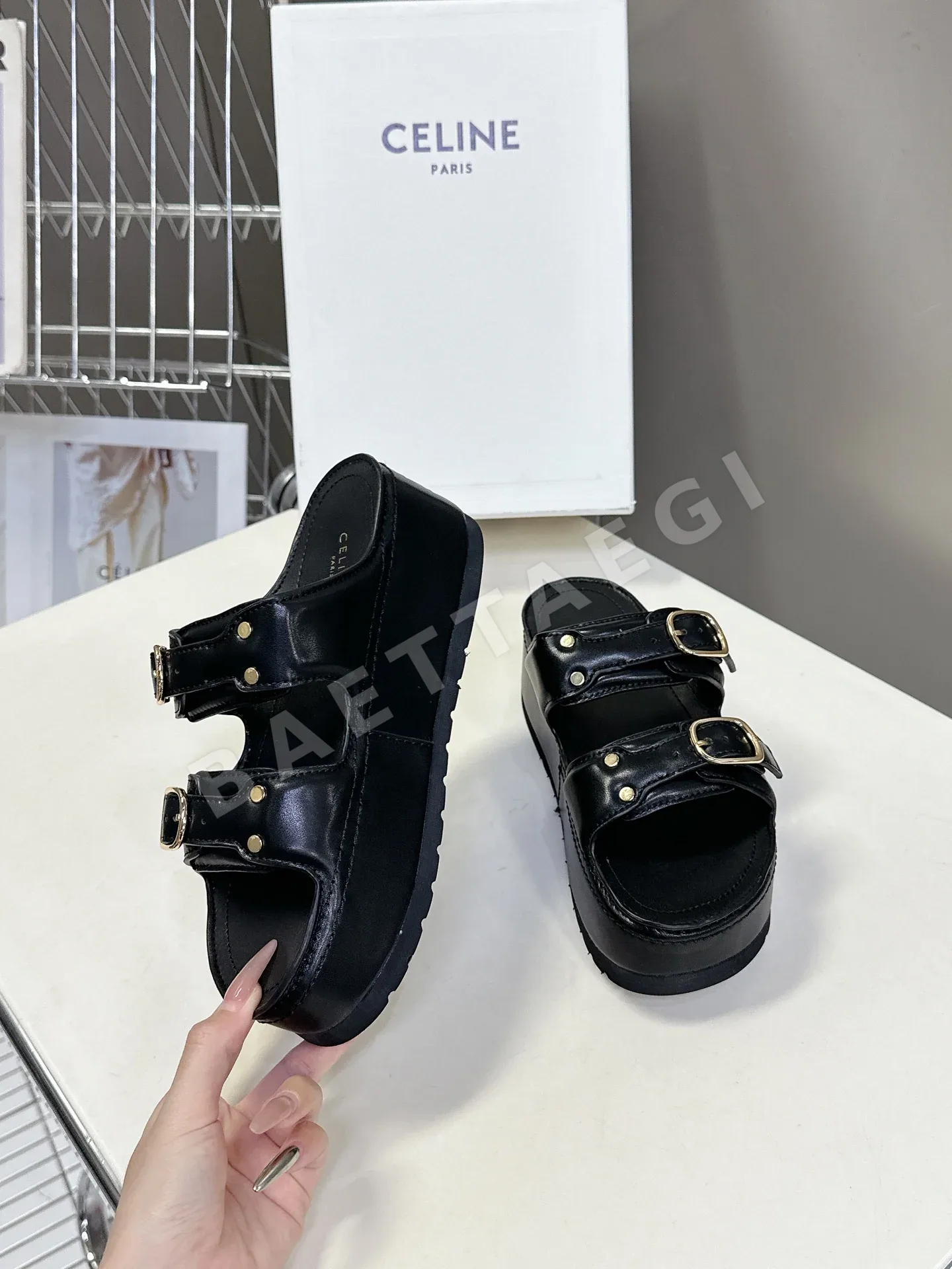 셀린느 플랫폼 샌들 8961 상세 이미지 4