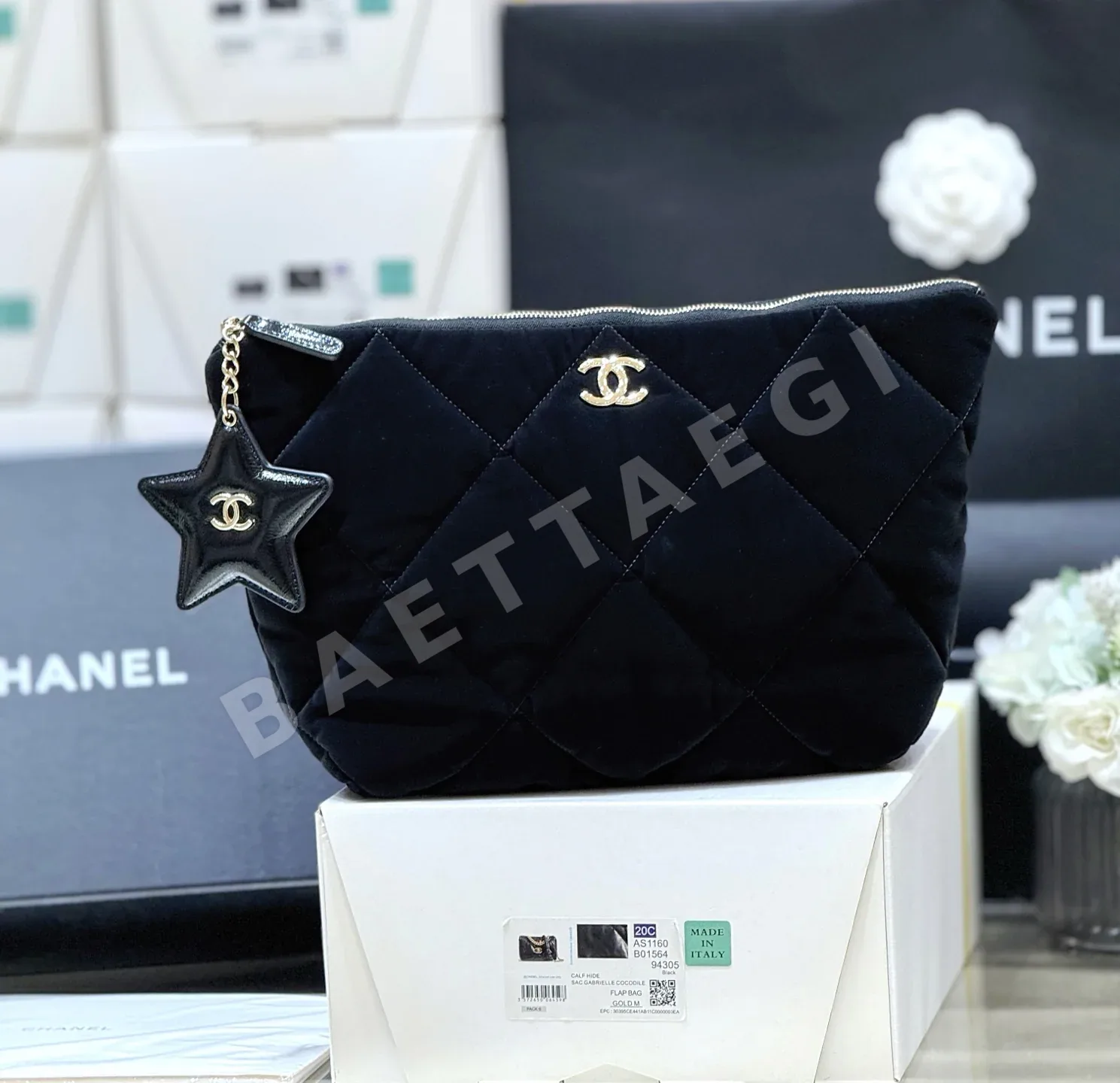 샤넬 25N 코코네이지 벨벳 만두백 AP4848 상세 이미지 2